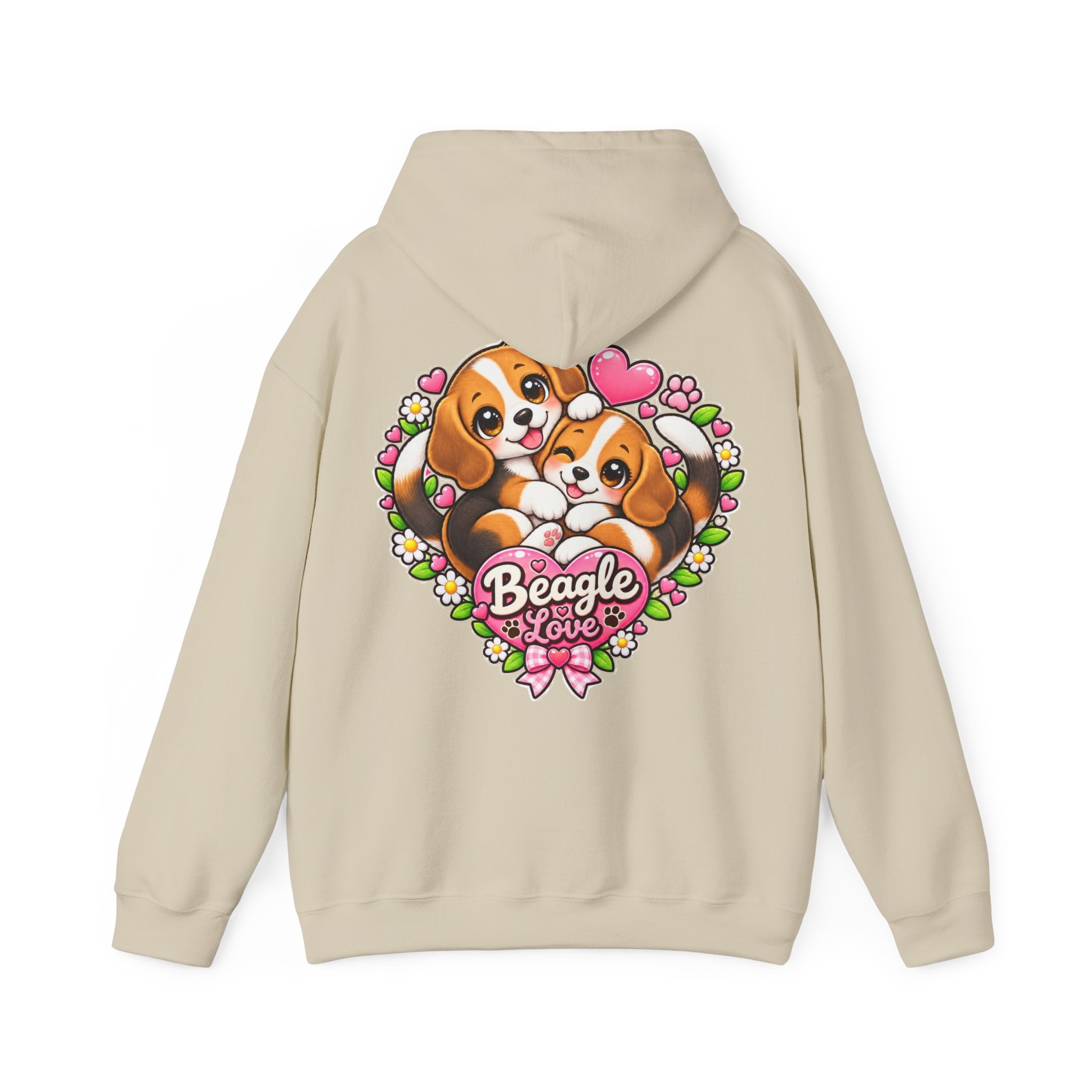 Sweatshirt à Capuche Beagle – Beagle Love Recto Verso