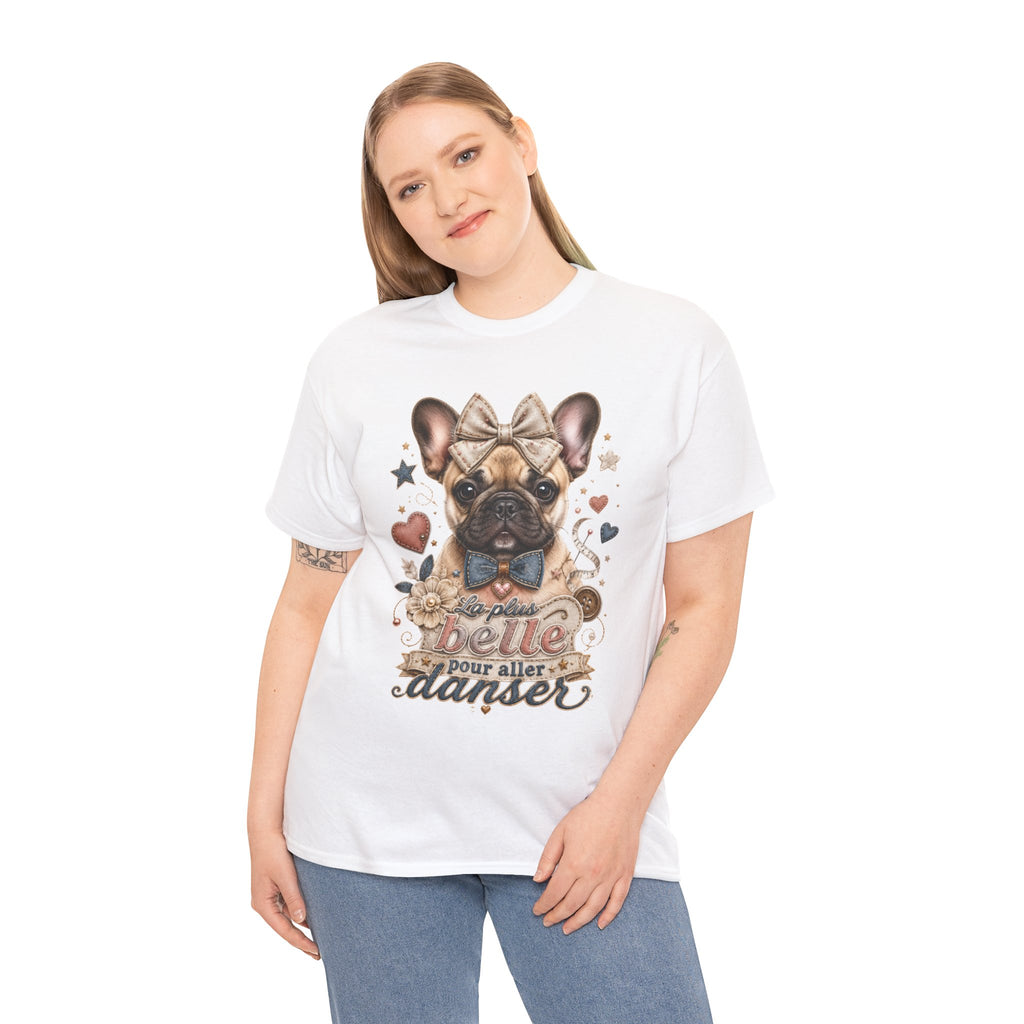 T-Shirt Femme Bouledogue Français – La Plus Belle Pour Danser