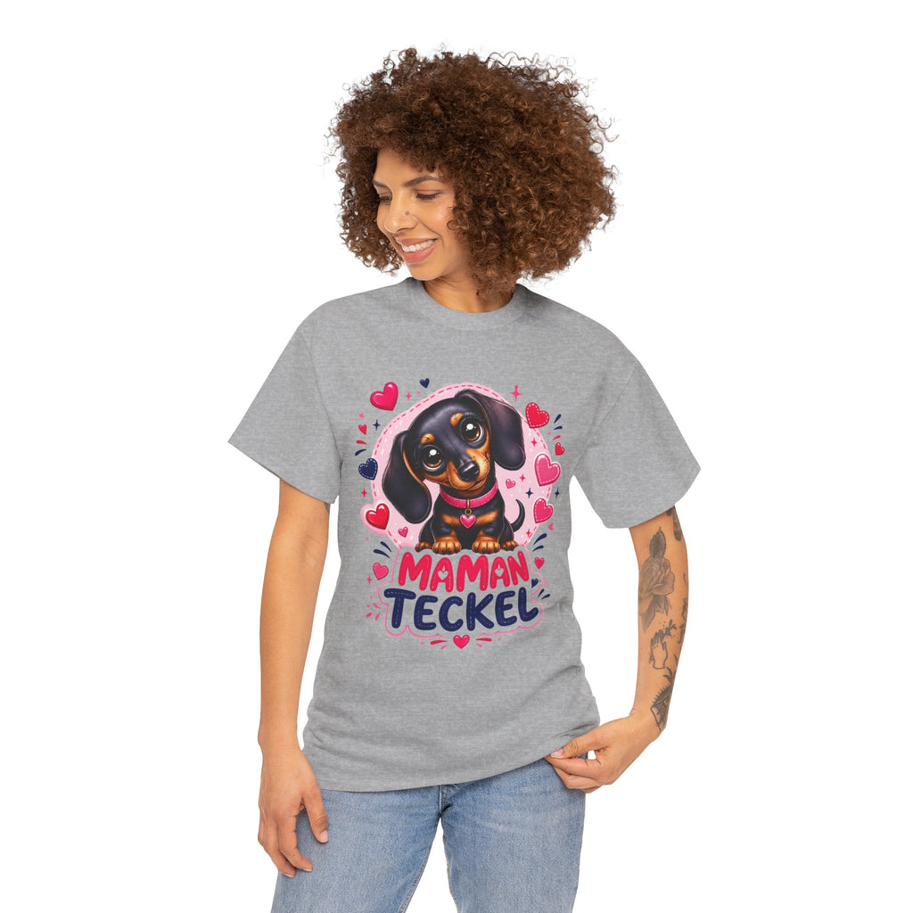 T-Shirt Femme Teckel – Maman Teckel Cadeau