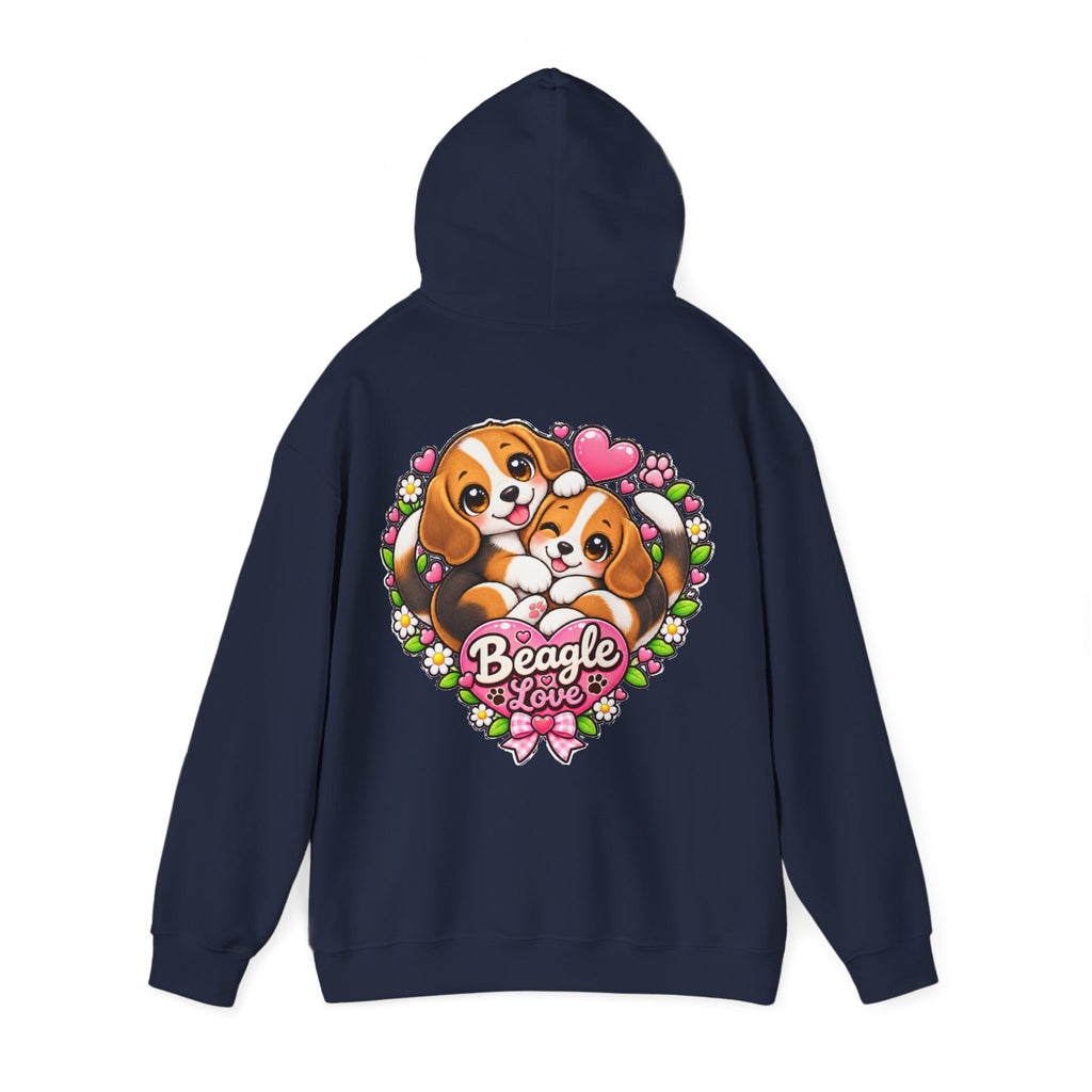 Sweatshirt à Capuche Beagle – Beagle Love Recto Verso