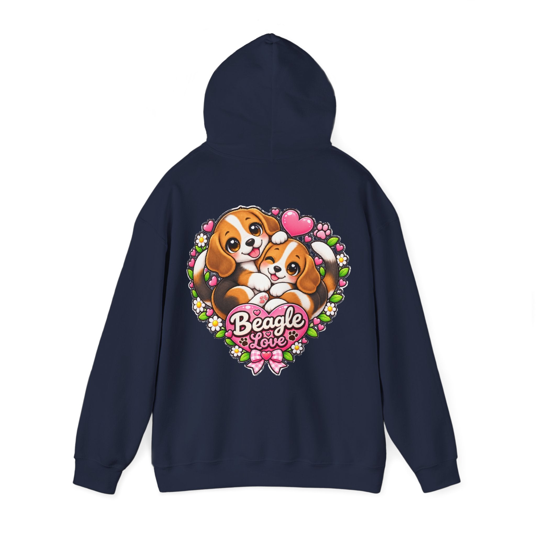 Sweatshirt à Capuche Beagle – Beagle Love Recto Verso