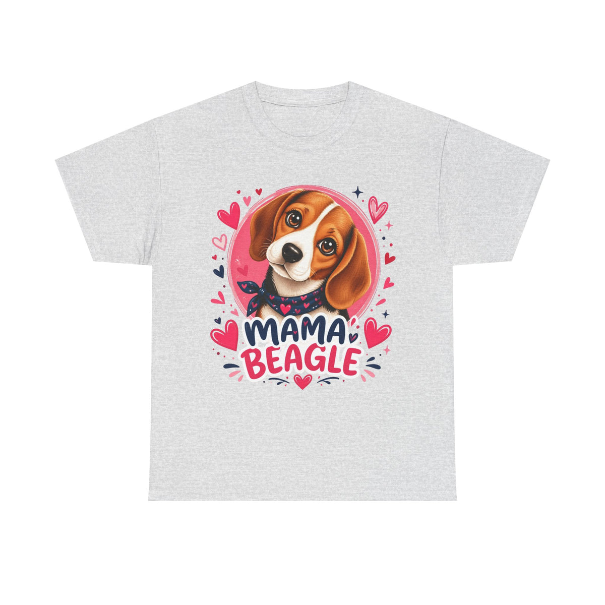 T-Shirt Femme Beagle – Maman Beagle Graphique