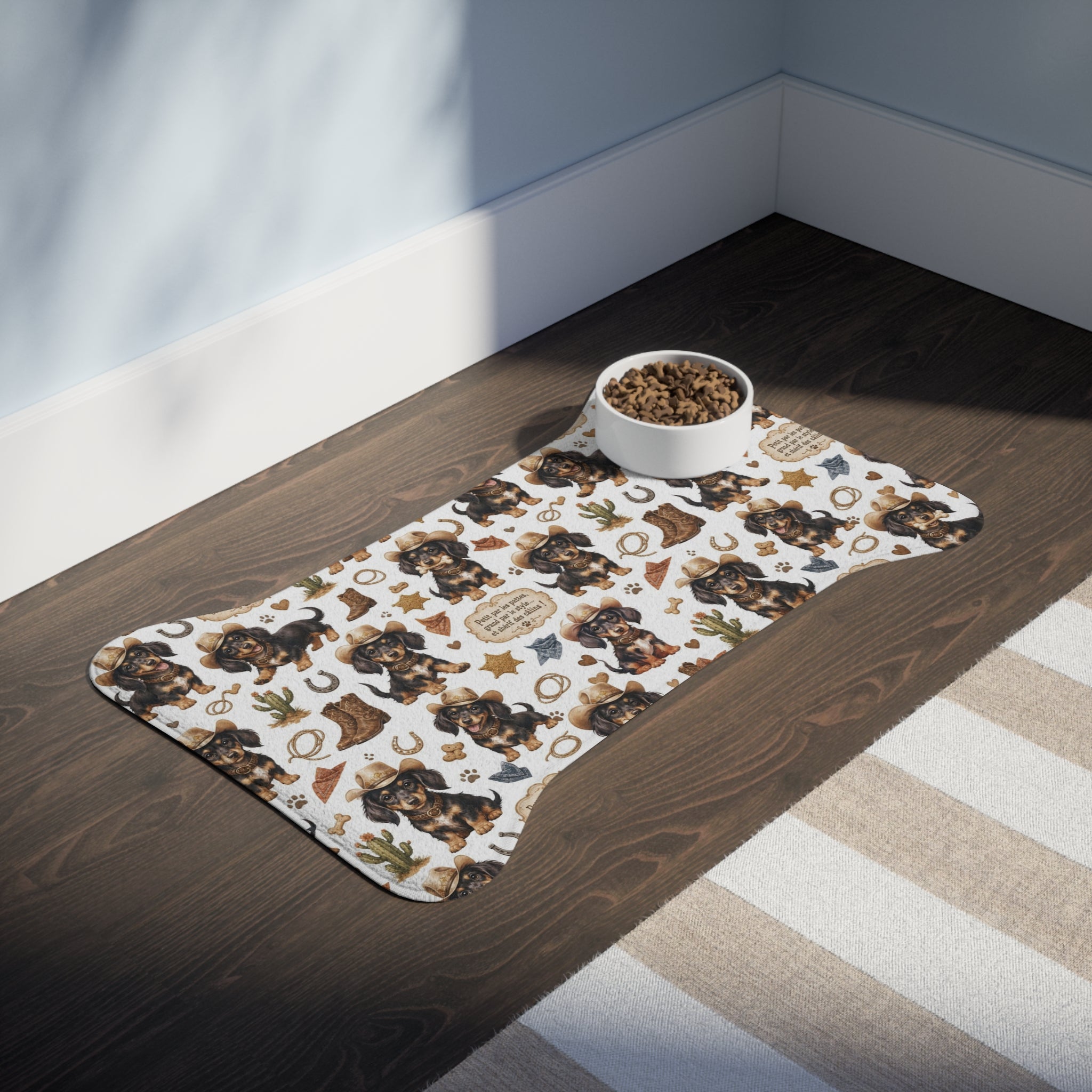 Tapis nourriture Teckel - Teckel Cowboy