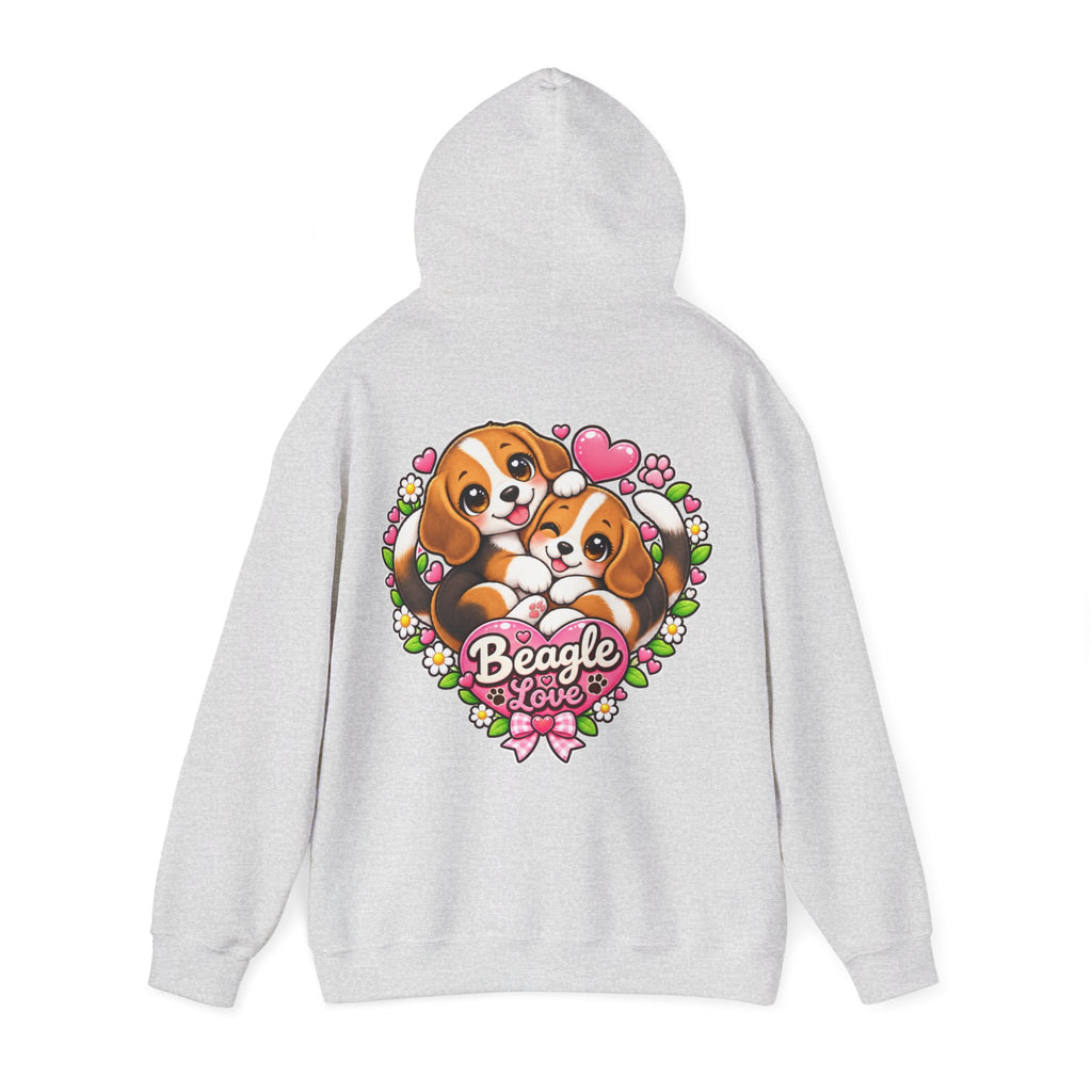 Sweatshirt à Capuche Beagle – Beagle Love Recto Verso