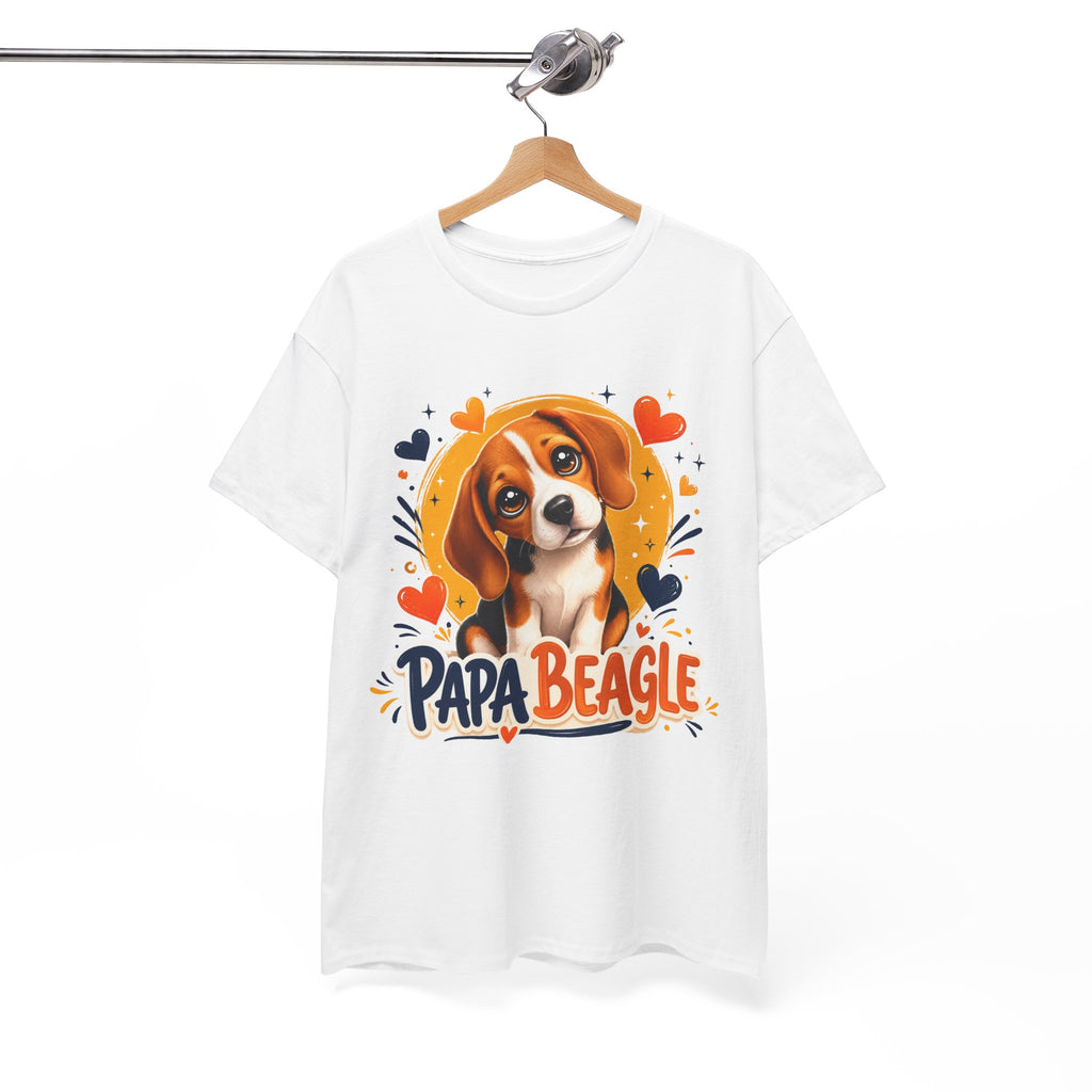 T-Shirt Homme Beagle – Papa Beagle Cadeau Fête des Pères