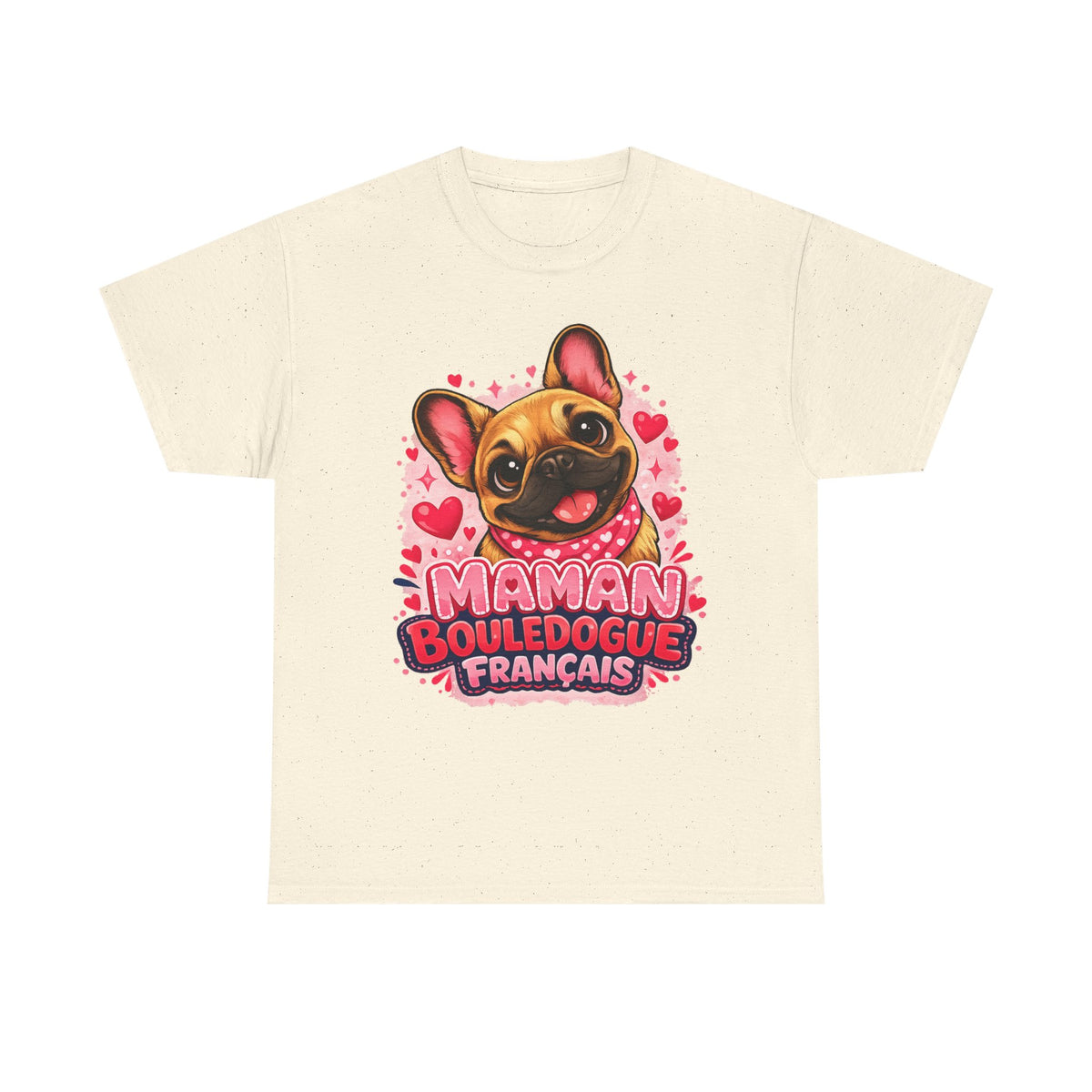 T-Shirt Femme Bouledogue Français – Maman Frenchie Cadeau