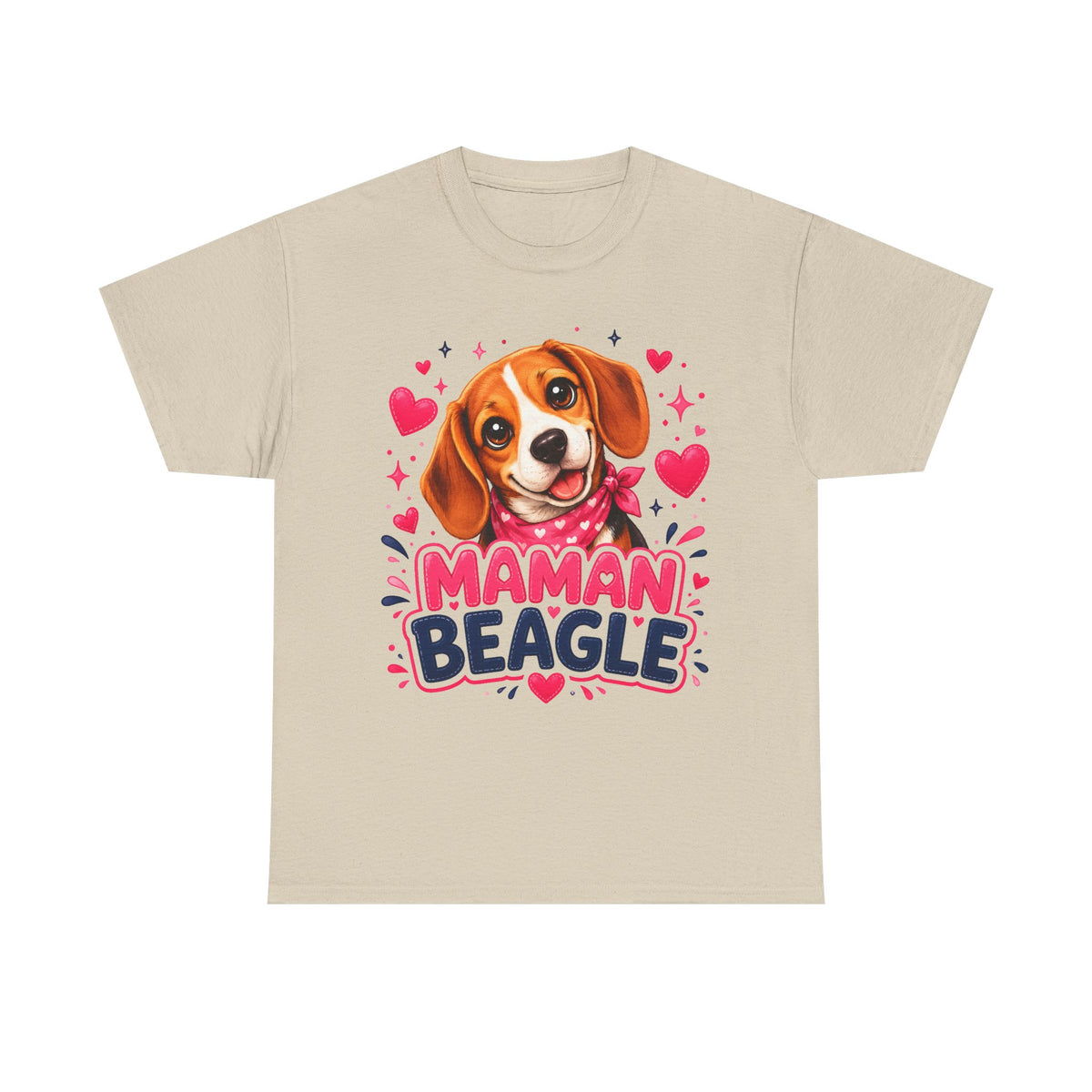 T-Shirt Femme Beagle – Maman Beagle Cadeau