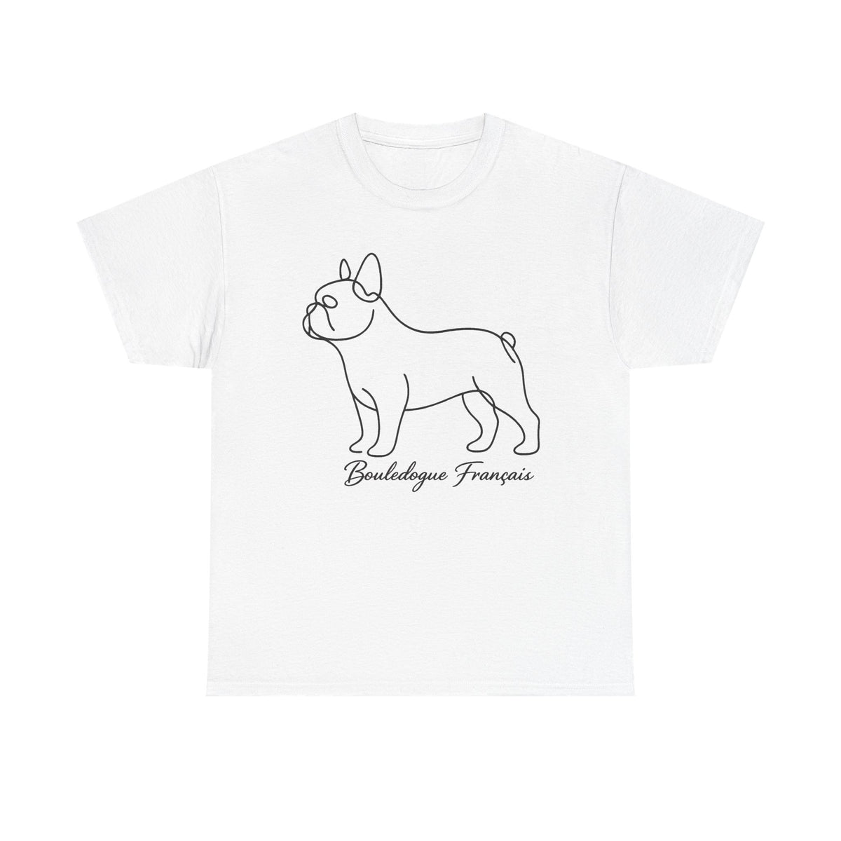 T-Shirt Bouledogue Français Confortable : Un Élément Indispensable pour les Amoureux des Frenchies