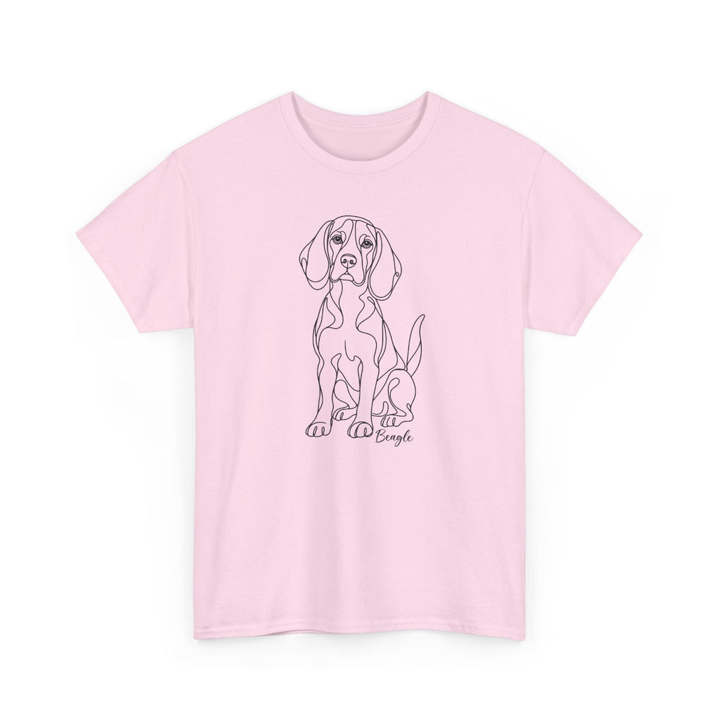 T-Shirt Beagle – Illustration Trait Recto Verso