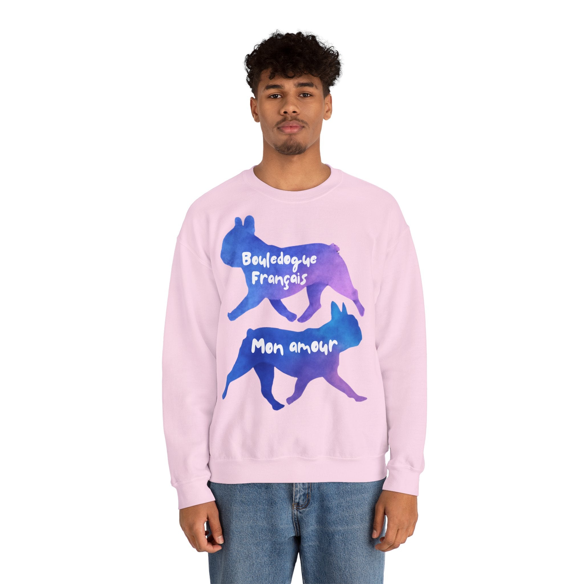 Sweatshirt Bouledogue Français – Bouledogue Français Mon Amour