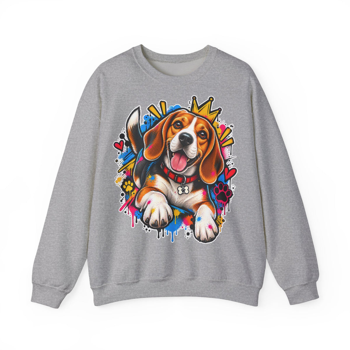 Sweatshirt Beagle graffiti : Affichez votre passion avec style
