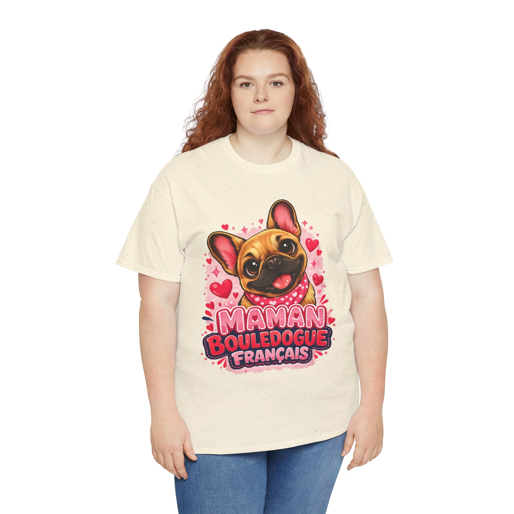 T-Shirt Femme Bouledogue Français – Maman Frenchie Cadeau