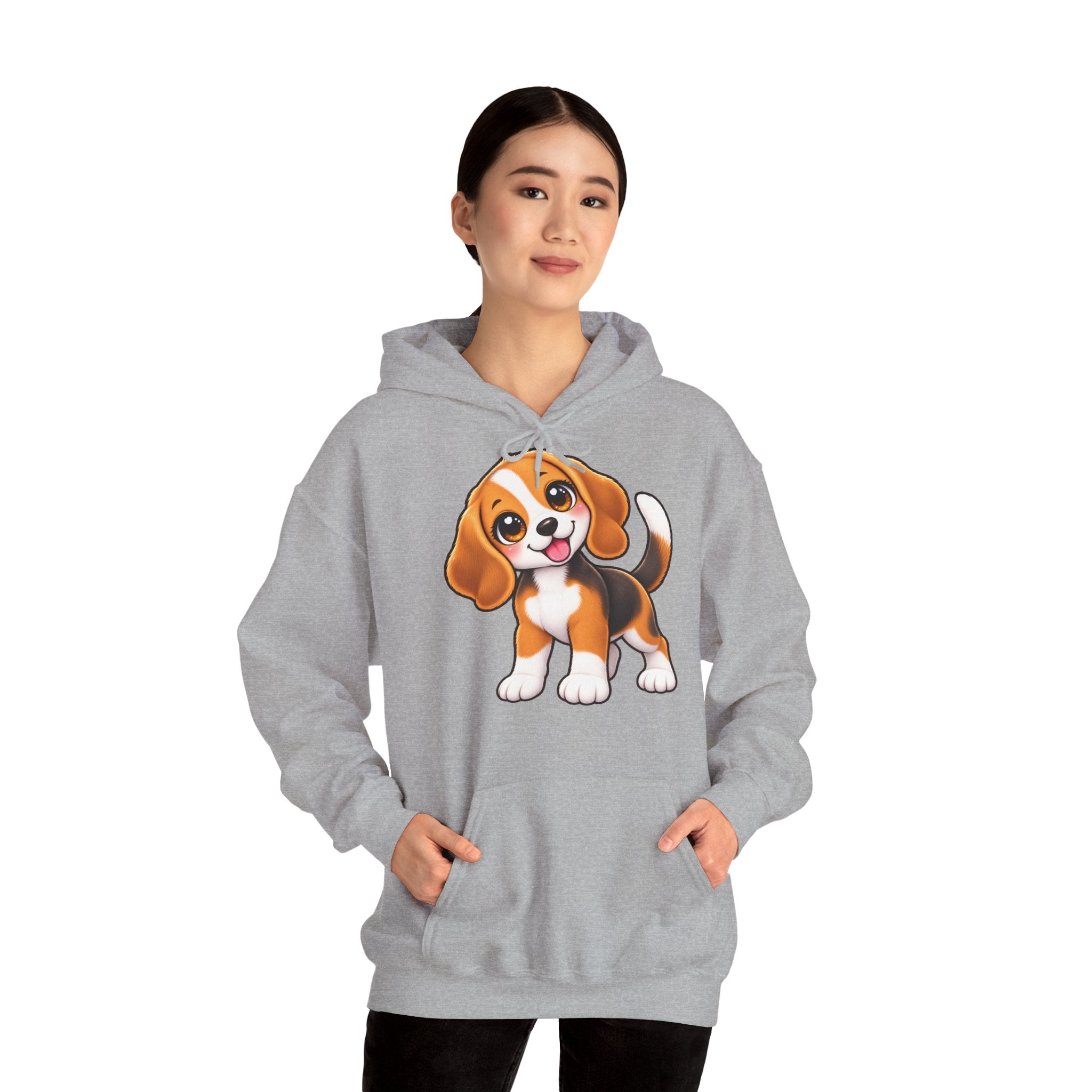 Sweatshirt à Capuche Beagle – Beagle Love Recto Verso