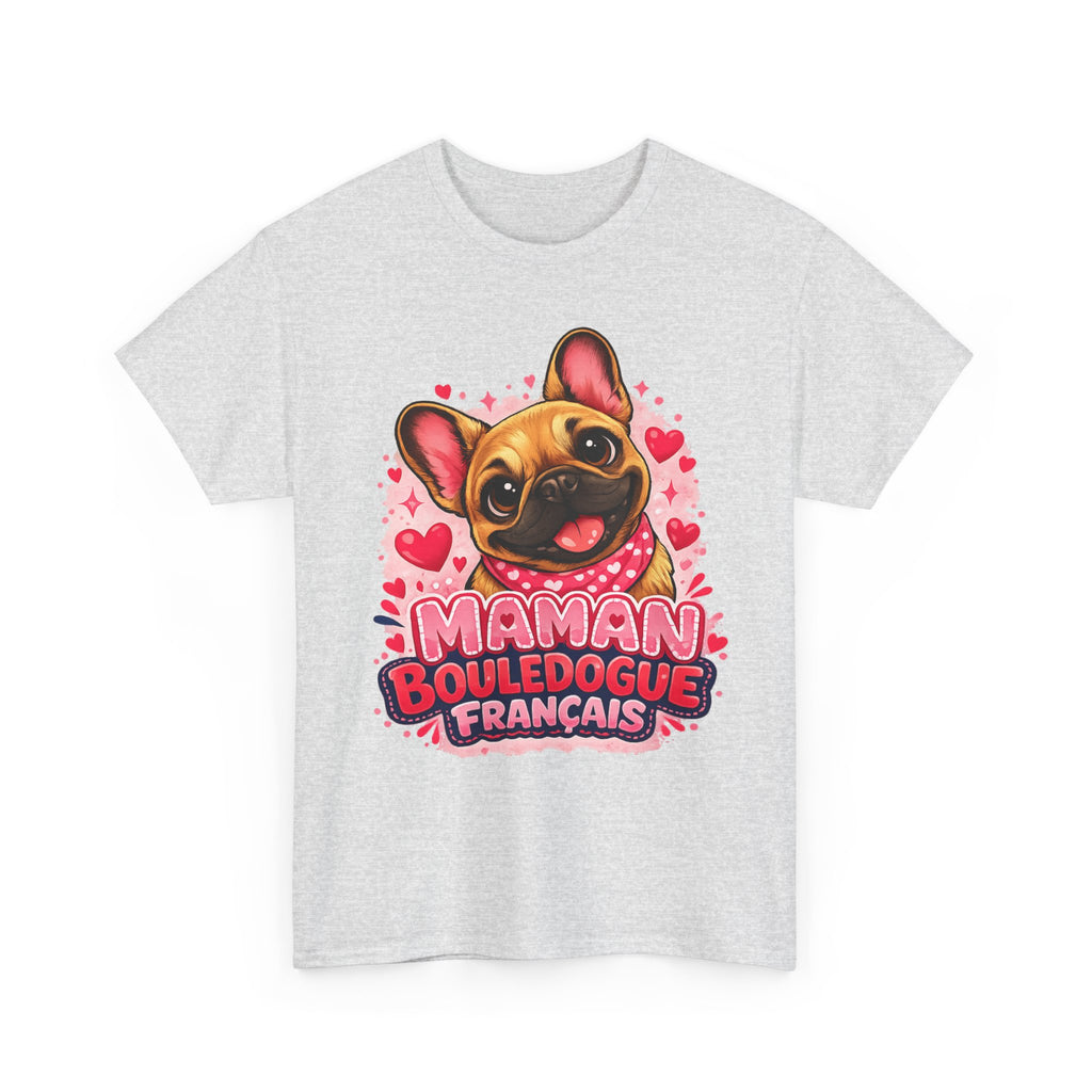 T-Shirt Femme Bouledogue Français – Maman Frenchie Cadeau