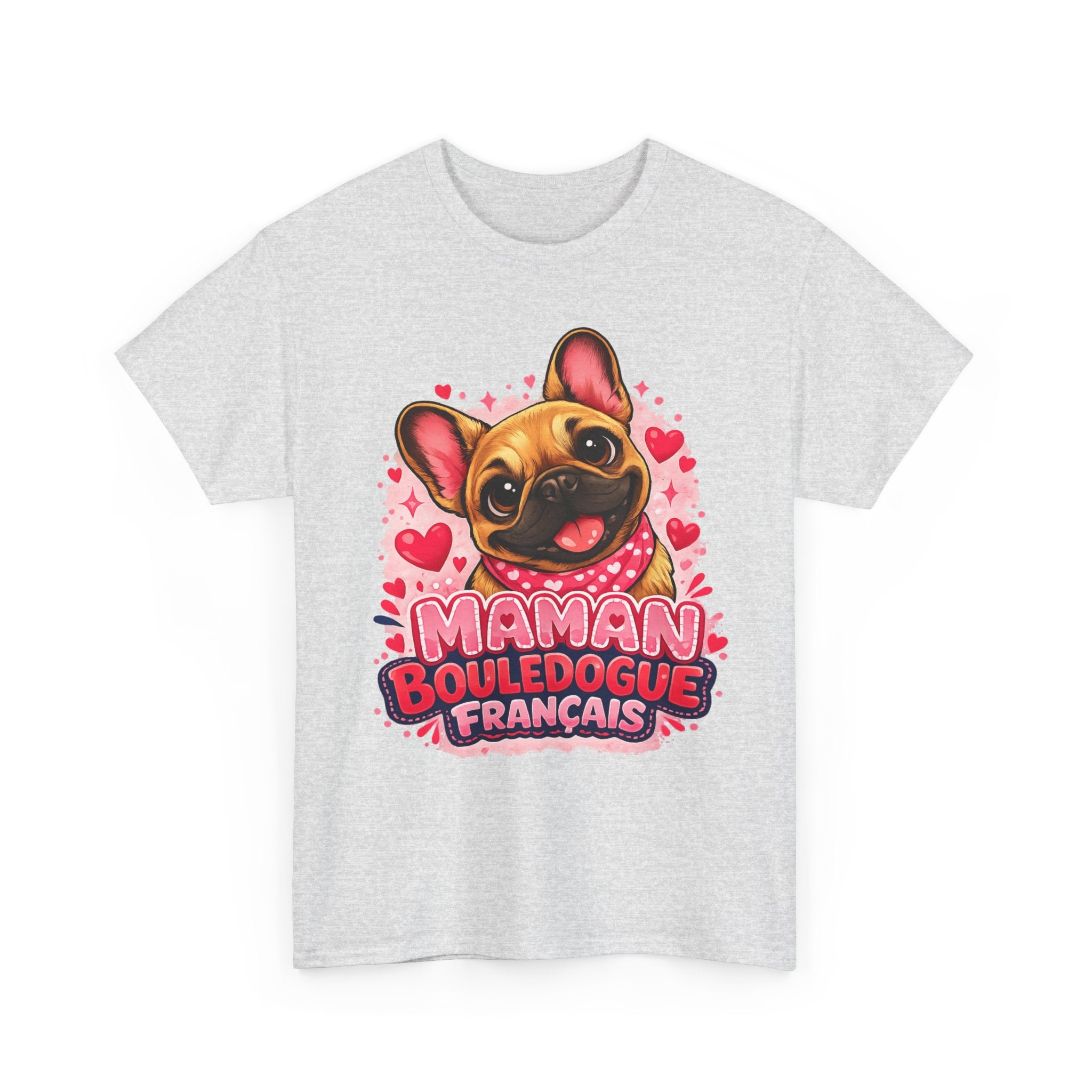 T-Shirt Femme Bouledogue Français – Maman Frenchie Cadeau