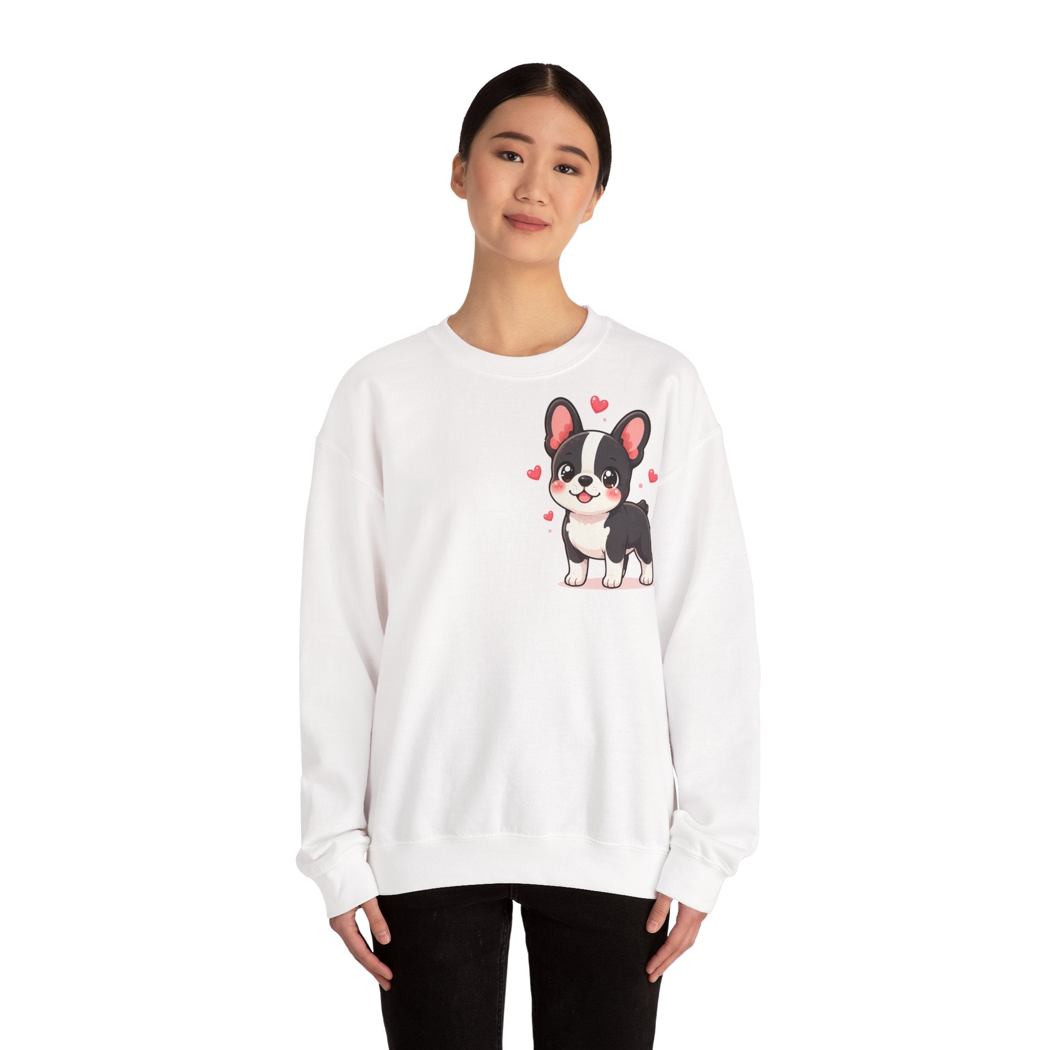 Sweatshirt Bouledogue Français – Frenchie Love Cadeau