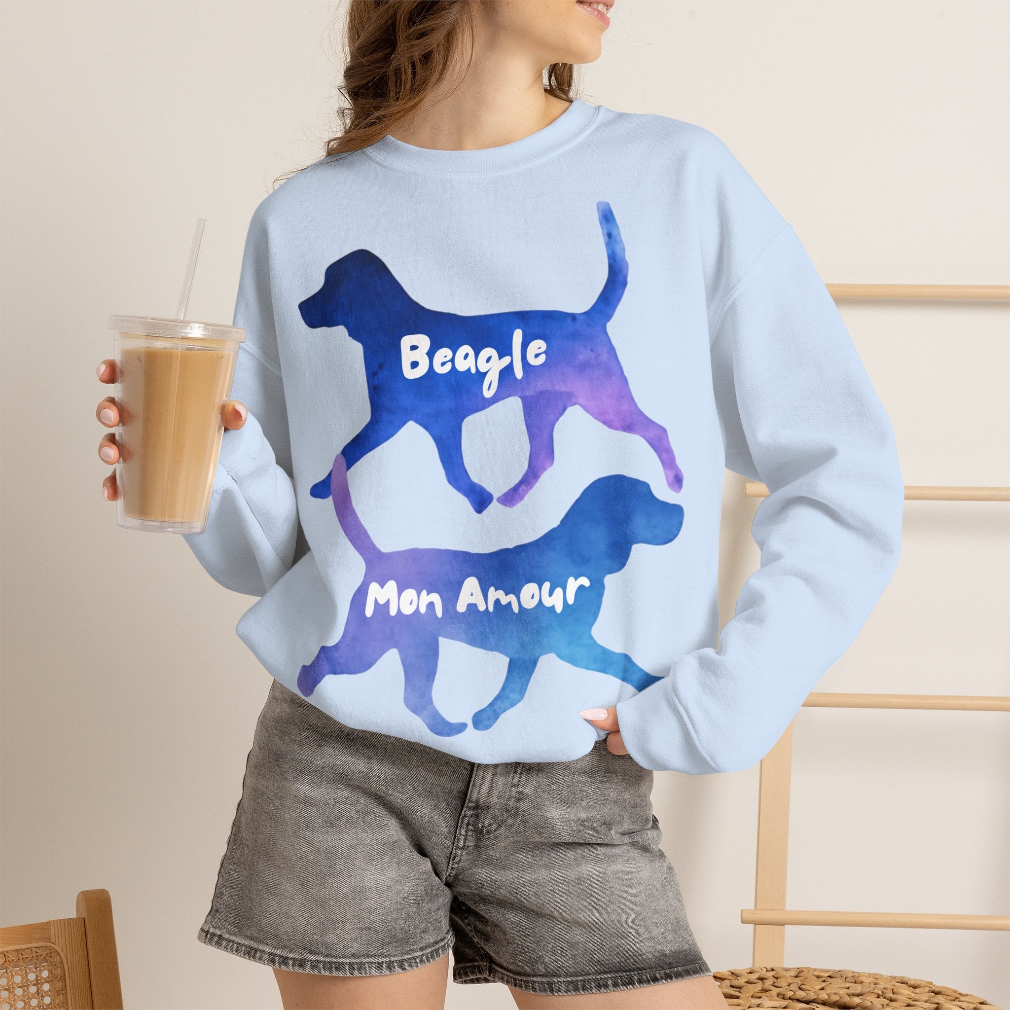 Sweatshirt Beagle – Beagle Mon Amour Cadeau Amoureux Chien