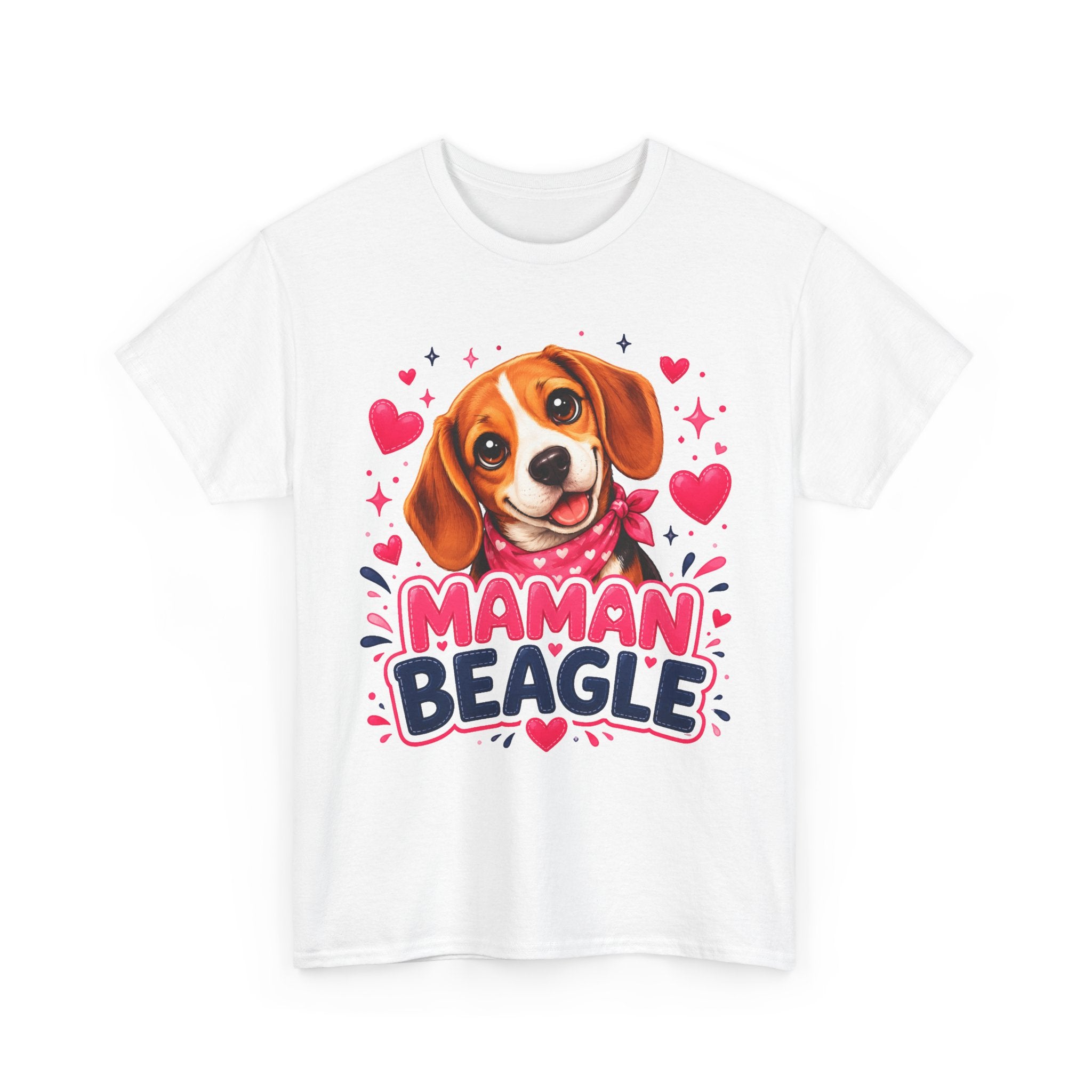 T-Shirt Femme Beagle – Maman Beagle Cadeau