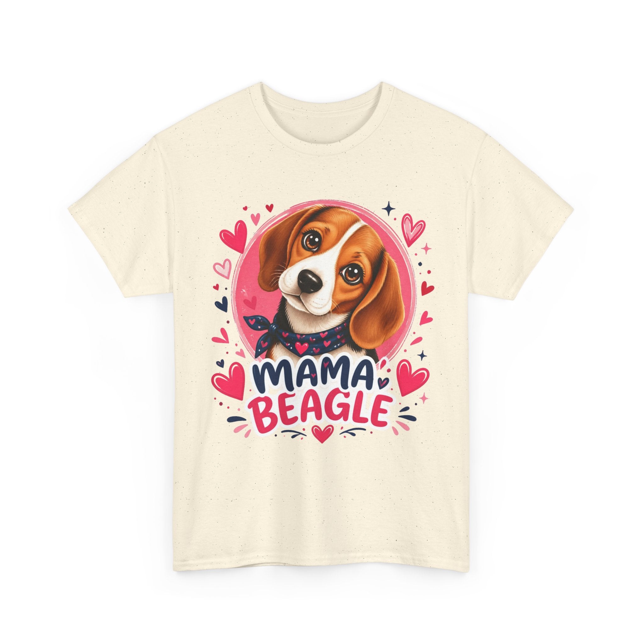 T-Shirt Femme Beagle – Maman Beagle Graphique