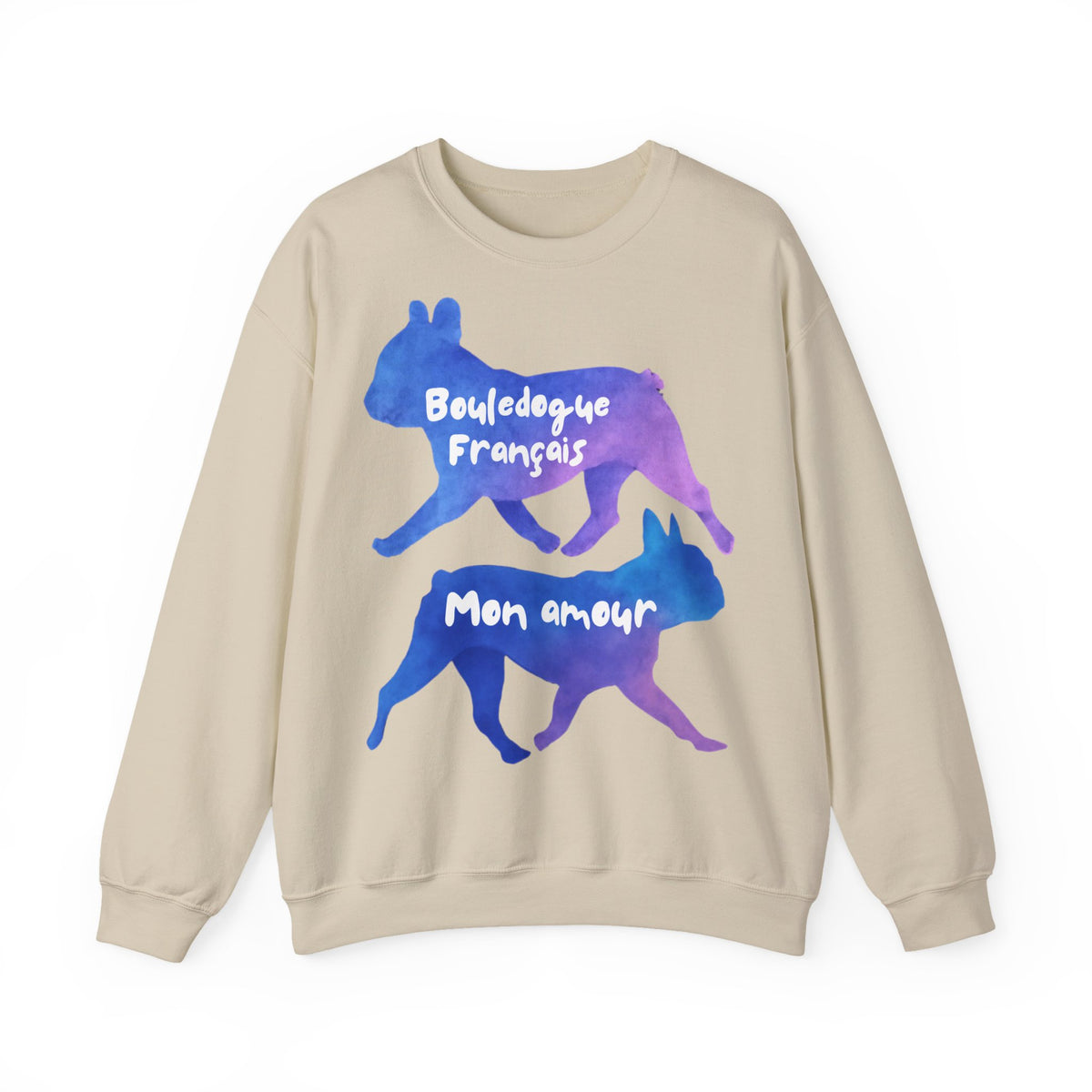 Sweatshirt Bouledogue Français – Bouledogue Français Mon Amour