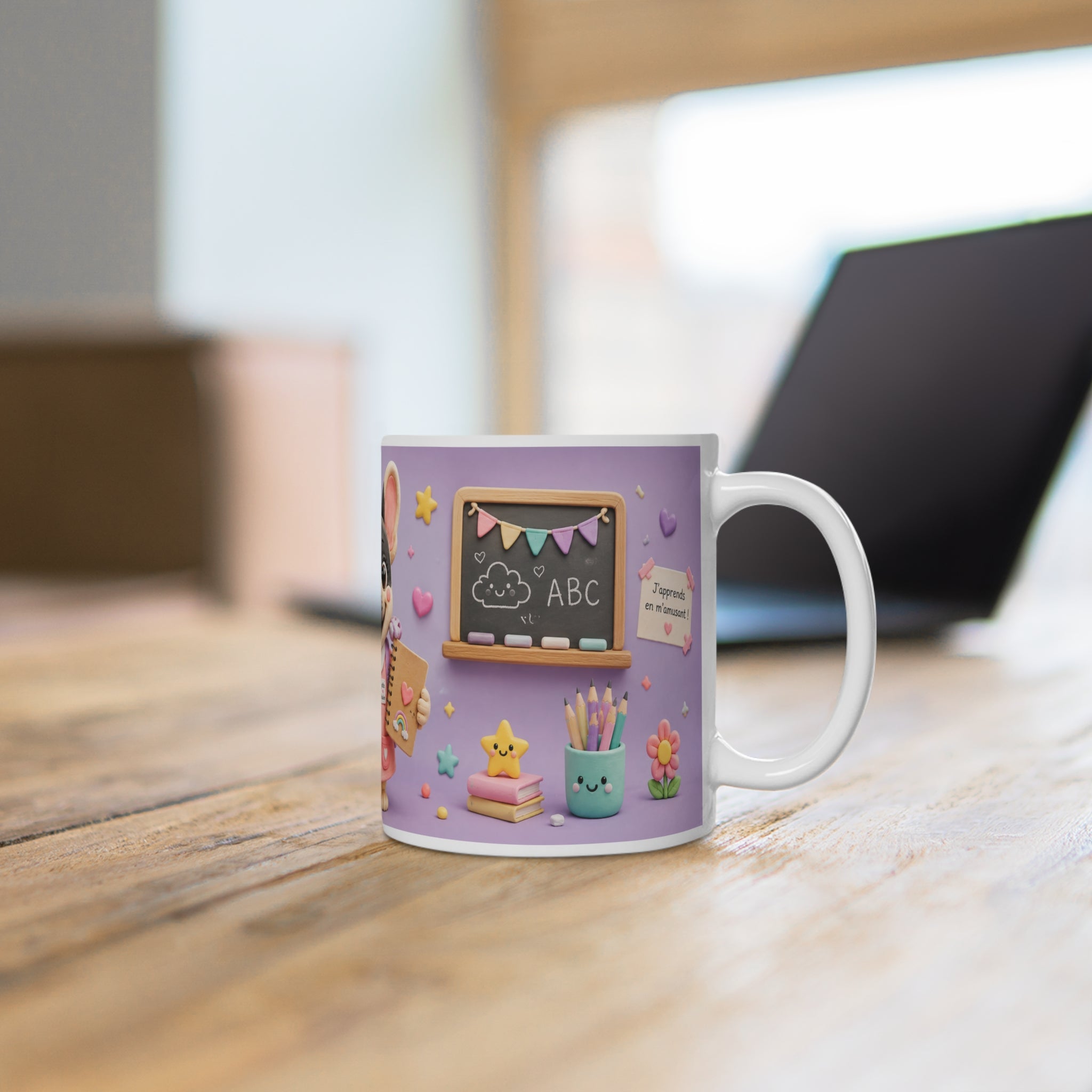Tasse Mug Bouledogue Français - Mignonne Prof Bouledogue Français