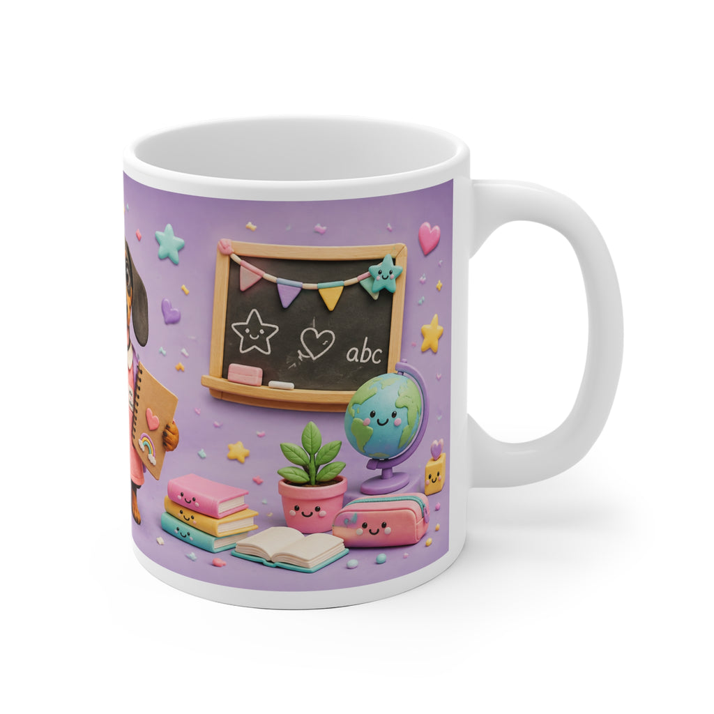 Tasse Mug Teckel - Mignonne Prof Teckel
