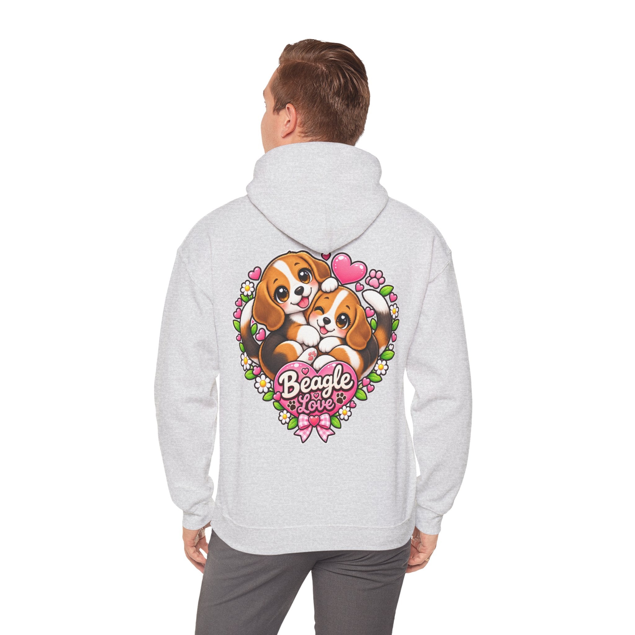 Sweatshirt à Capuche Beagle – Beagle Love Recto Verso
