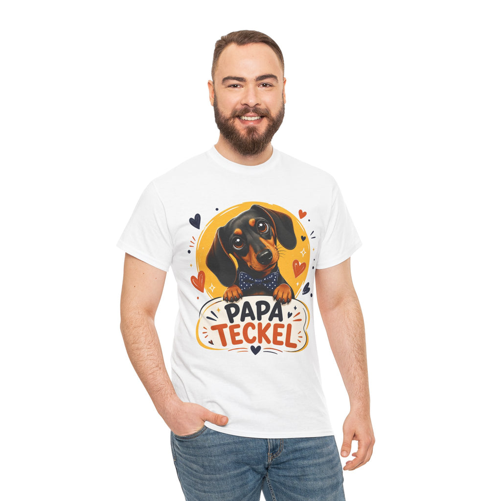 T-Shirt Homme Teckel – Papa Teckel Cadeau