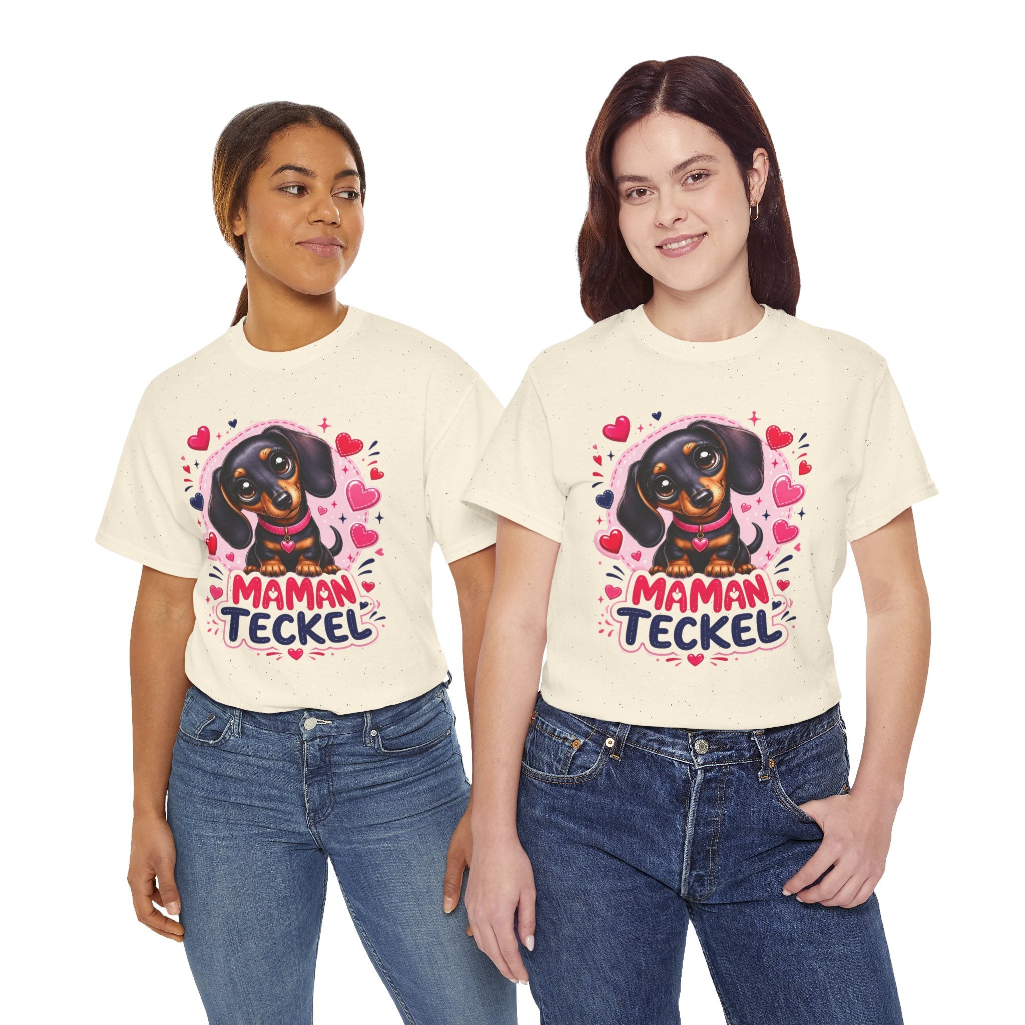 T-Shirt Femme Teckel – Maman Teckel Cadeau