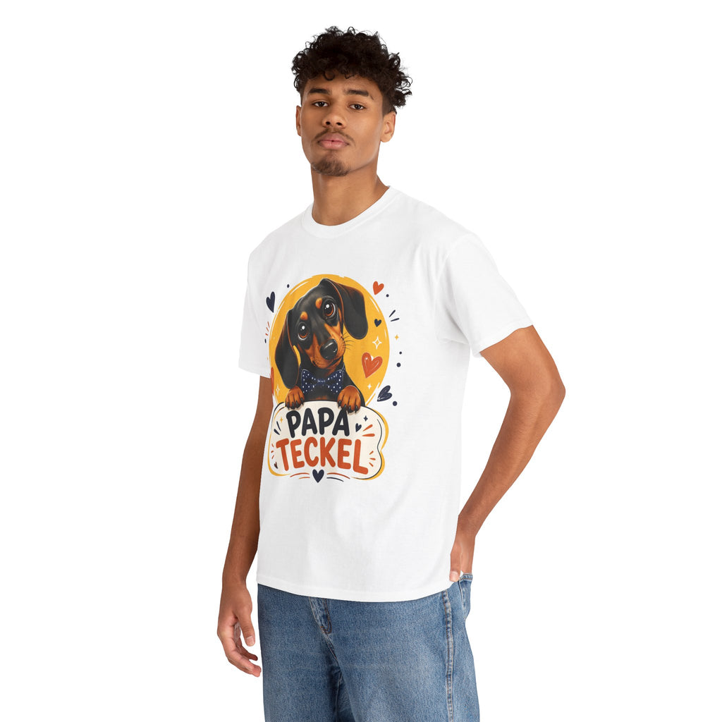 T-Shirt Homme Teckel – Papa Teckel Cadeau