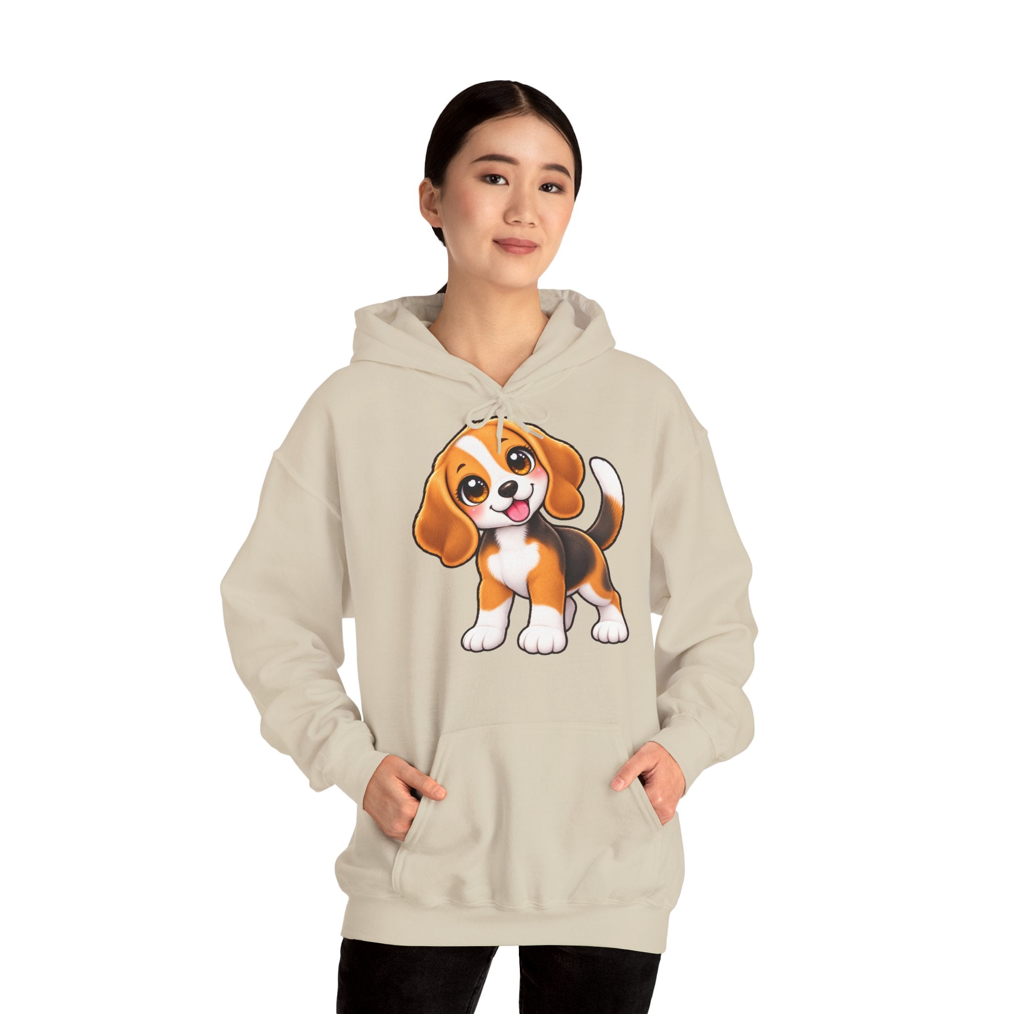 Sweatshirt à Capuche Beagle – Beagle Love Recto Verso