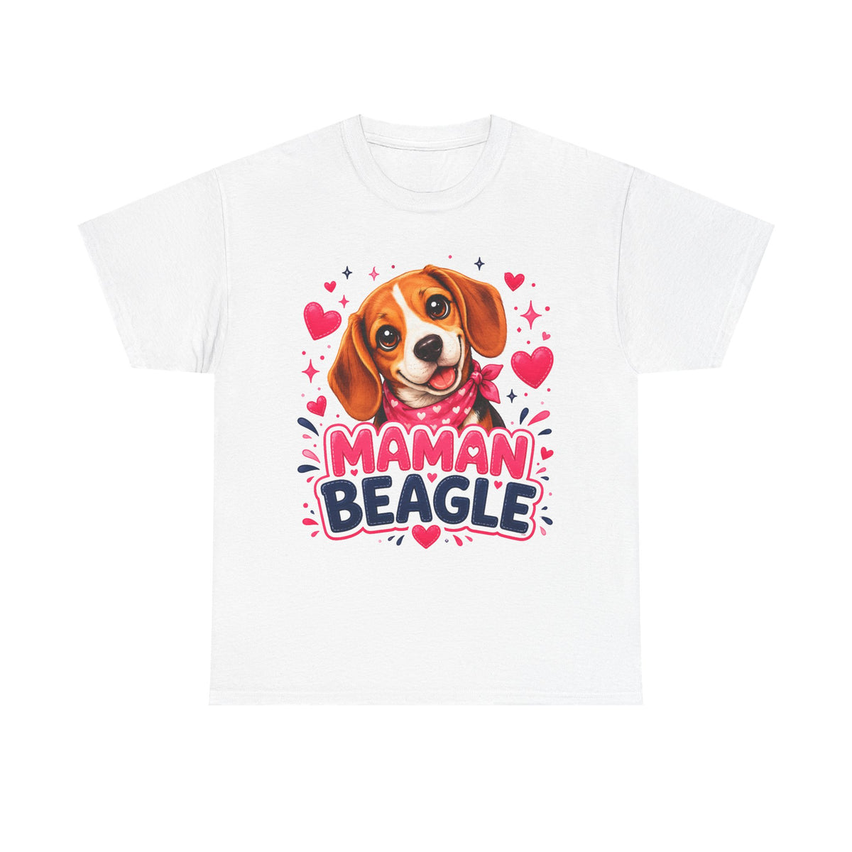 T-Shirt Femme Beagle – Maman Beagle Cadeau