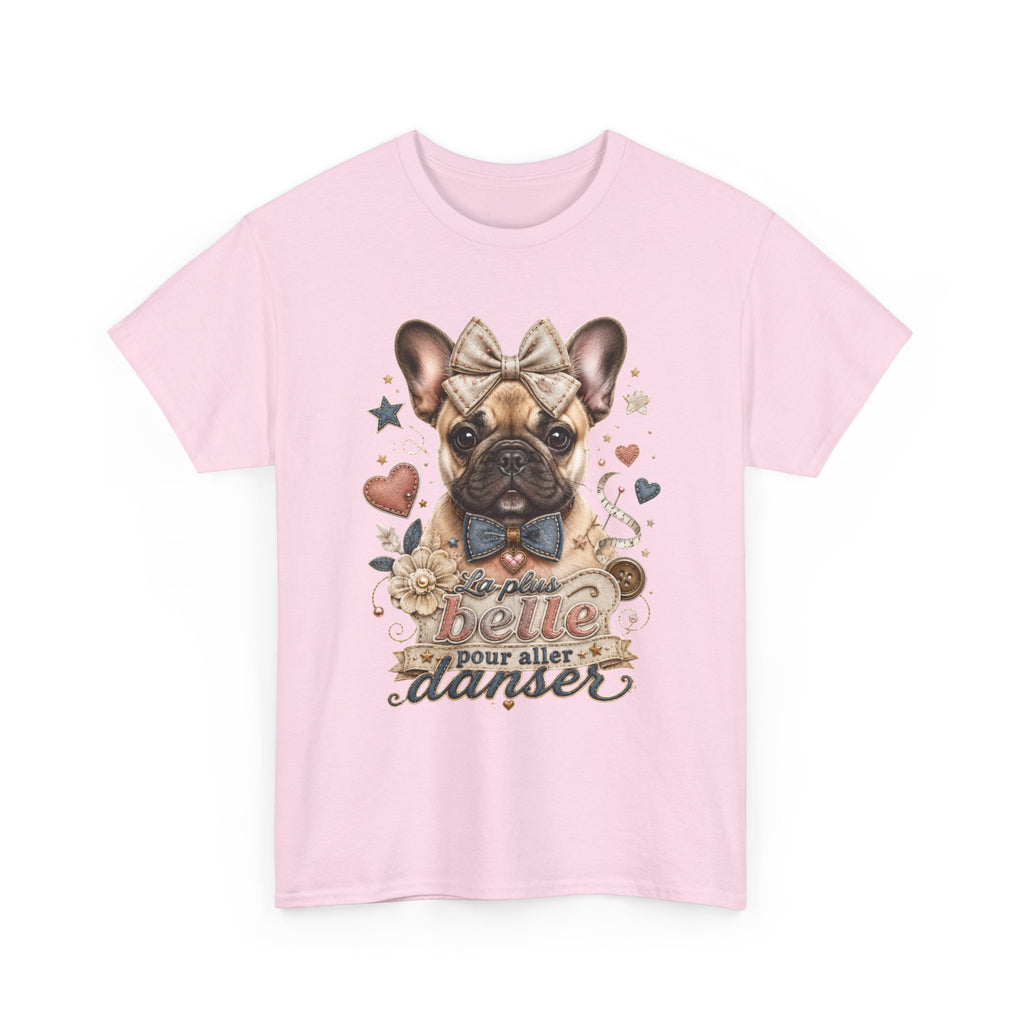 T-Shirt Femme Bouledogue Français – La Plus Belle Pour Danser