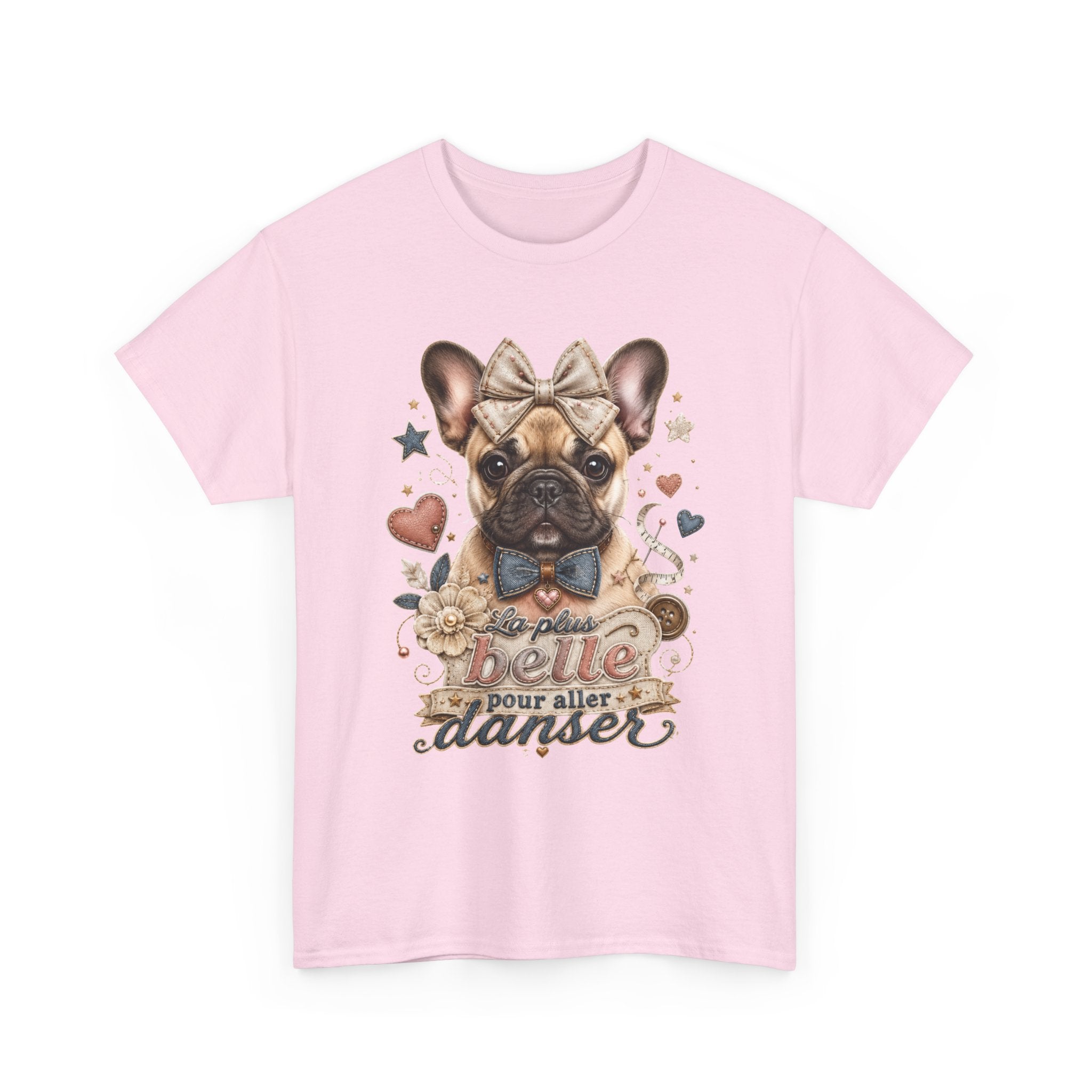 T-Shirt Femme Bouledogue Français – La Plus Belle Pour Danser