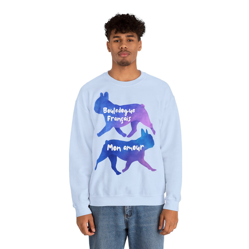 Sweatshirt Bouledogue Français – Bouledogue Français Mon Amour