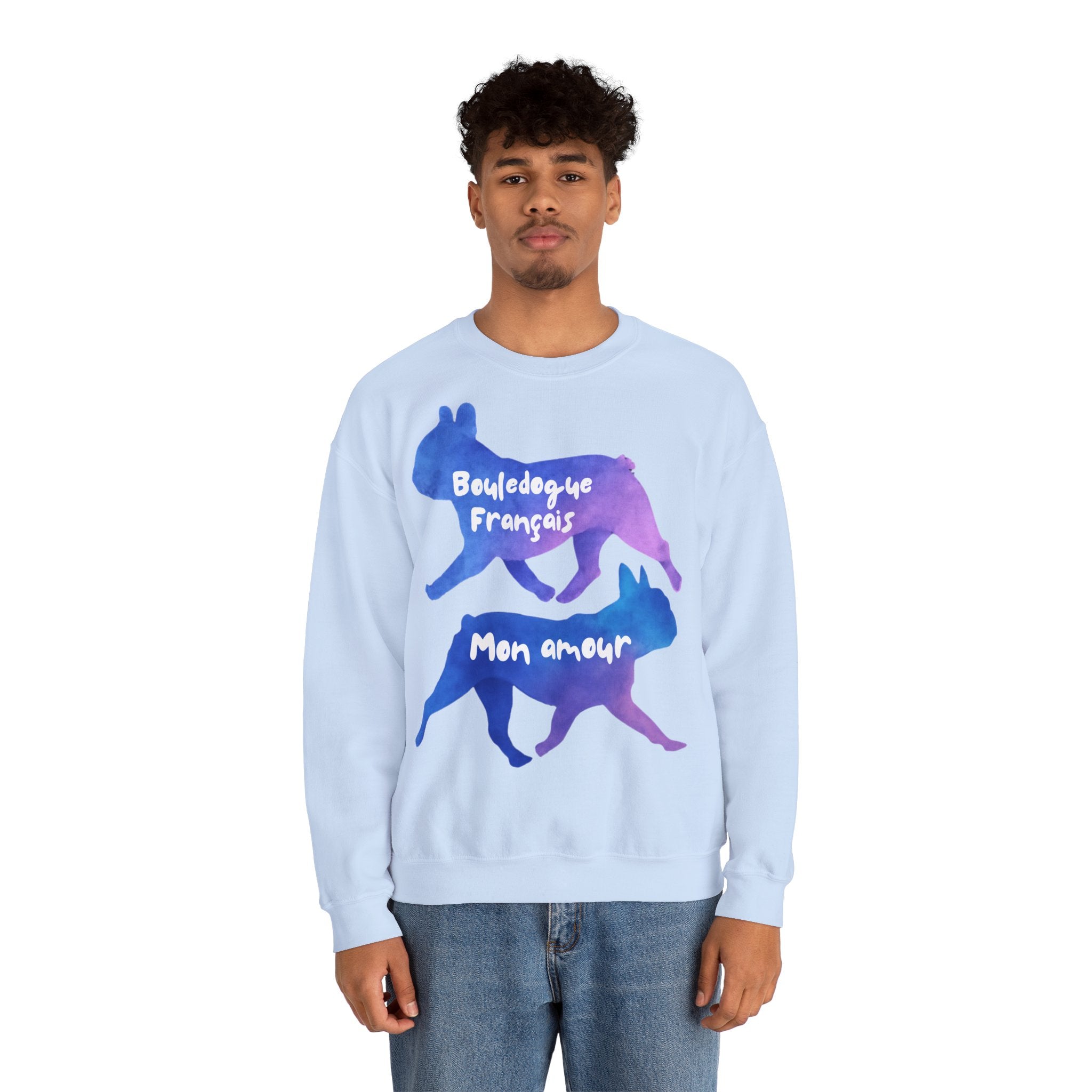 Sweatshirt Bouledogue Français – Bouledogue Français Mon Amour