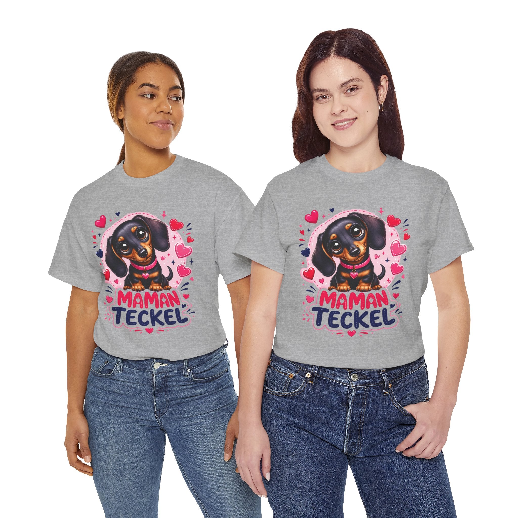 T-Shirt Femme Teckel – Maman Teckel Cadeau