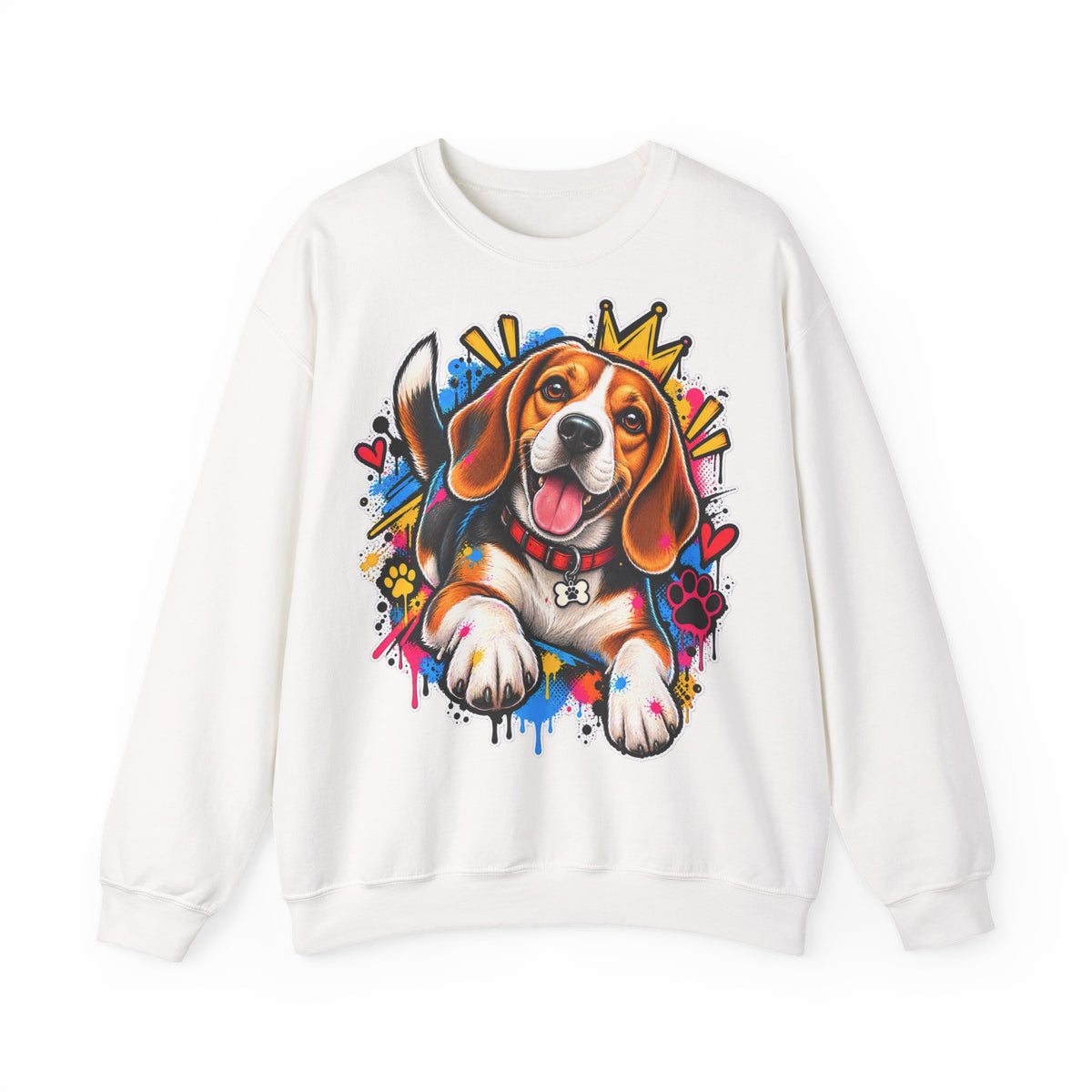 Sweatshirt Beagle graffiti : Affichez votre passion avec style