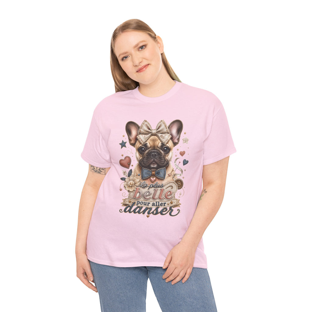 T-Shirt Femme Bouledogue Français – La Plus Belle Pour Danser