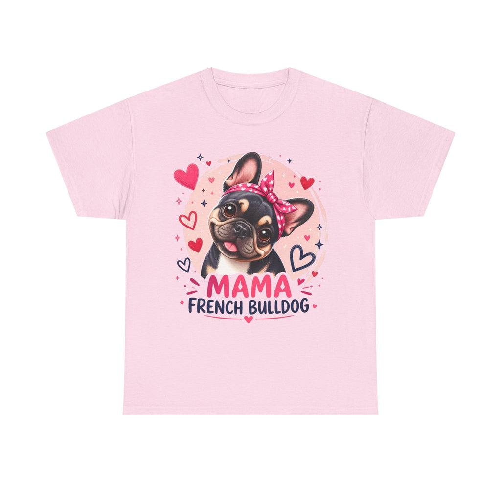 T-Shirt Femme Bouledogue Français – Mama Frenchie Graphique