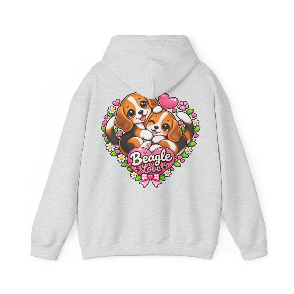 Sweatshirt à Capuche Beagle – Beagle Love Recto Verso