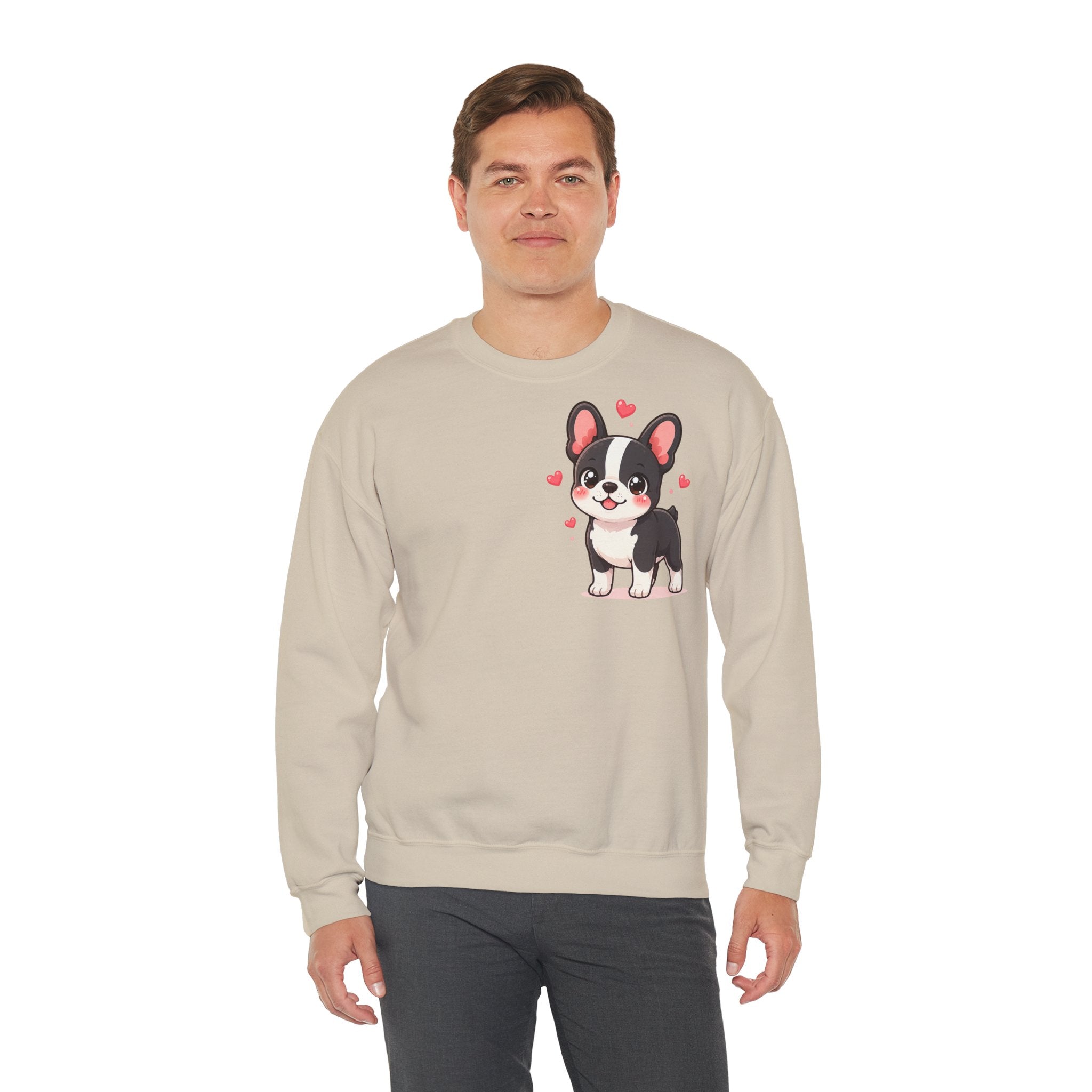 Sweatshirt Bouledogue Français – Frenchie Love Cadeau