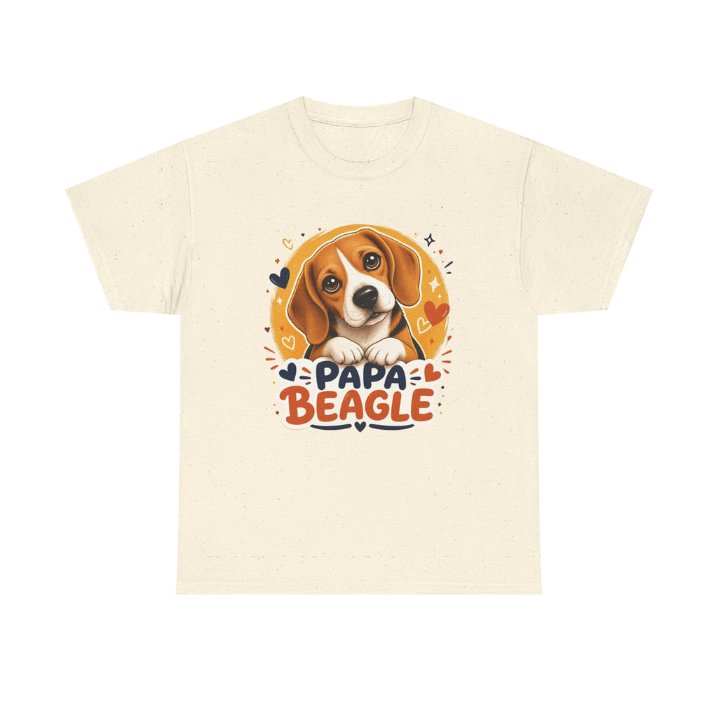 T-Shirt Homme Beagle – Papa Beagle Graphique