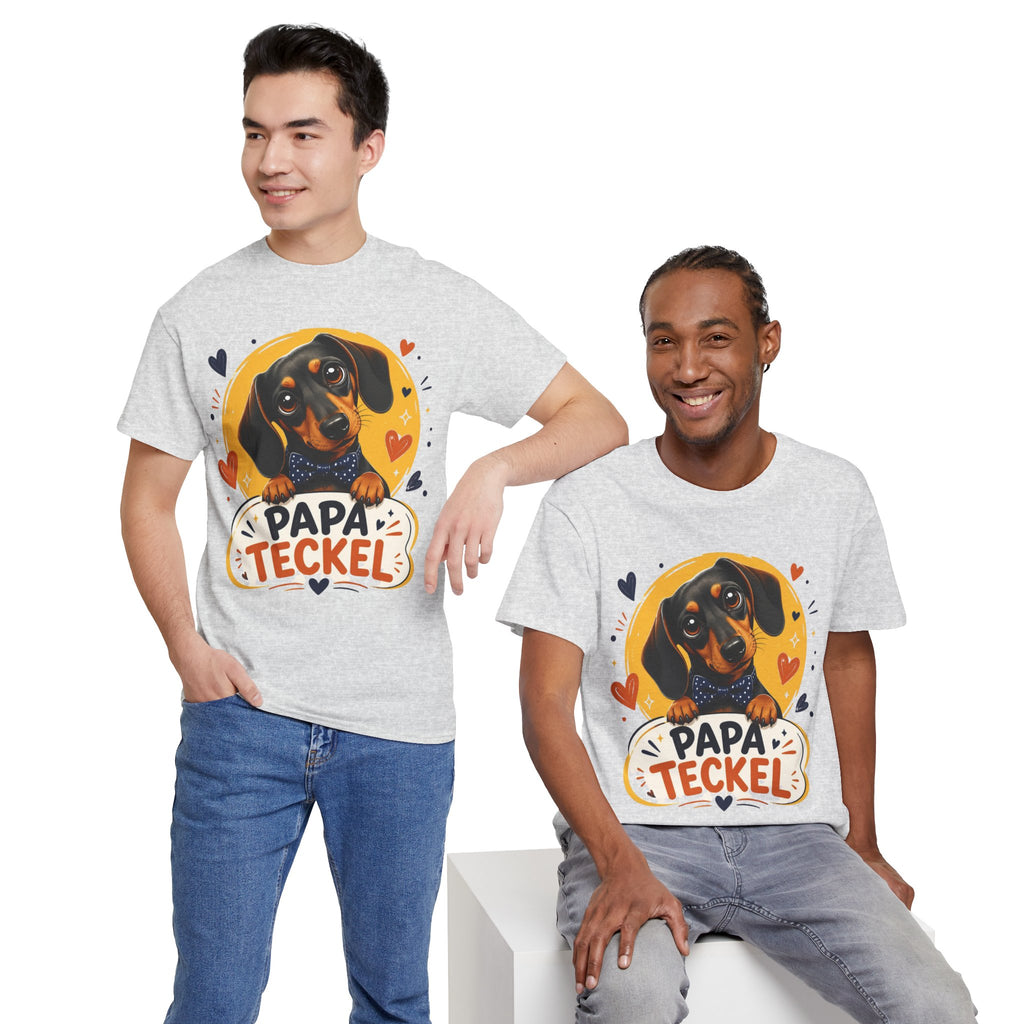 T-Shirt Homme Teckel – Papa Teckel Cadeau