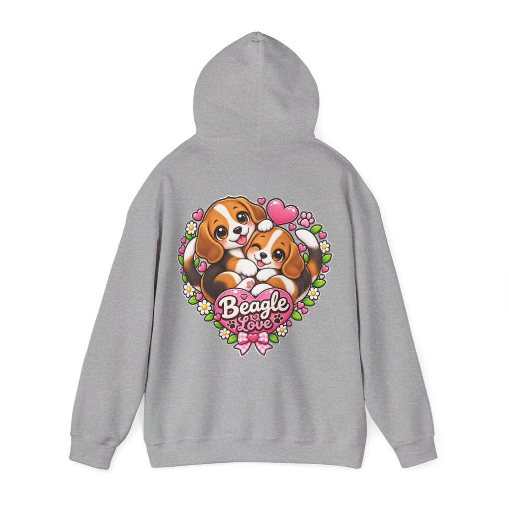 Sweatshirt à Capuche Beagle – Beagle Love Recto Verso
