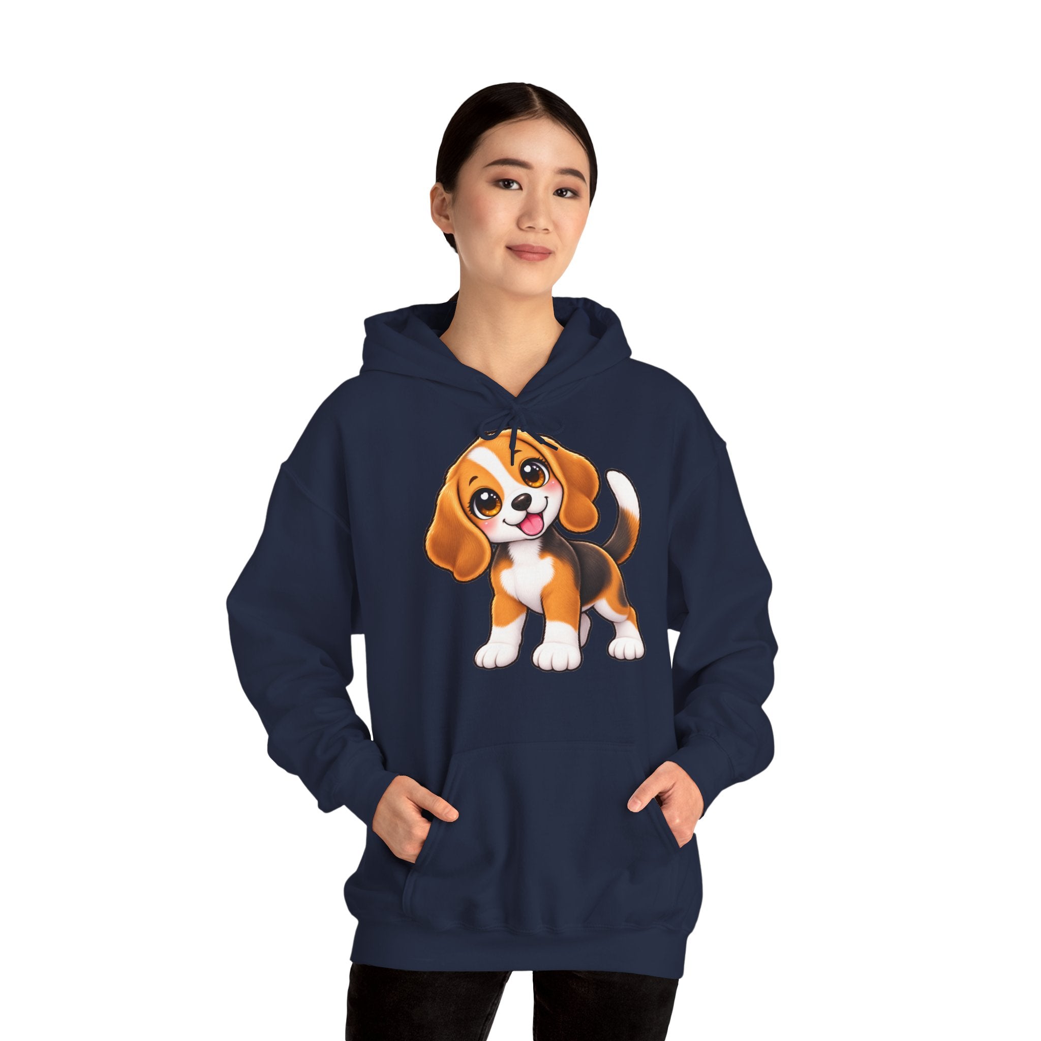 Sweatshirt à Capuche Beagle – Beagle Love Recto Verso
