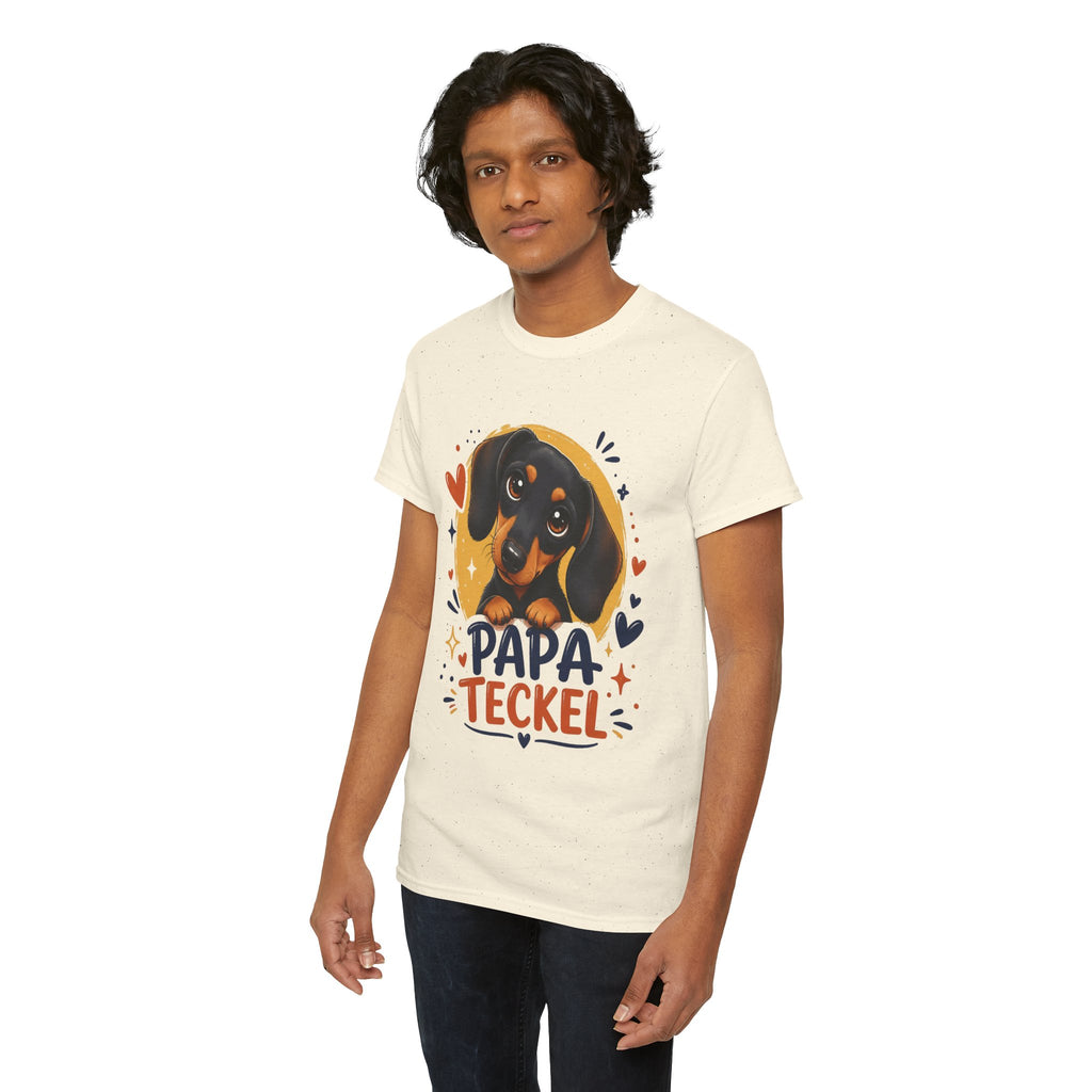 T-Shirt Homme Teckel – Papa Teckel Graphique