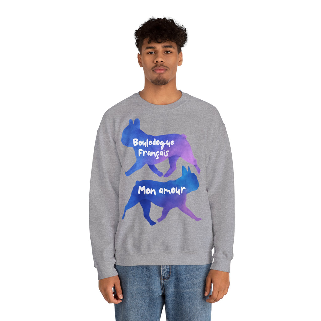 Sweatshirt Bouledogue Français – Bouledogue Français Mon Amour