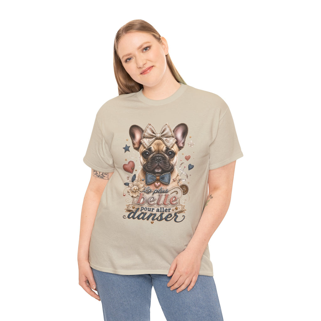 T-Shirt Femme Bouledogue Français – La Plus Belle Pour Danser