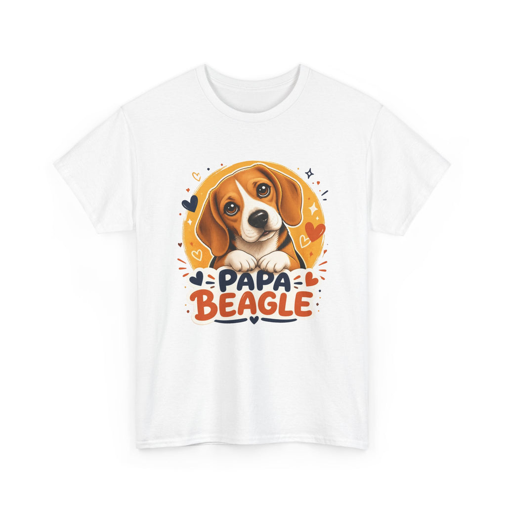 T-Shirt Homme Beagle – Papa Beagle Graphique